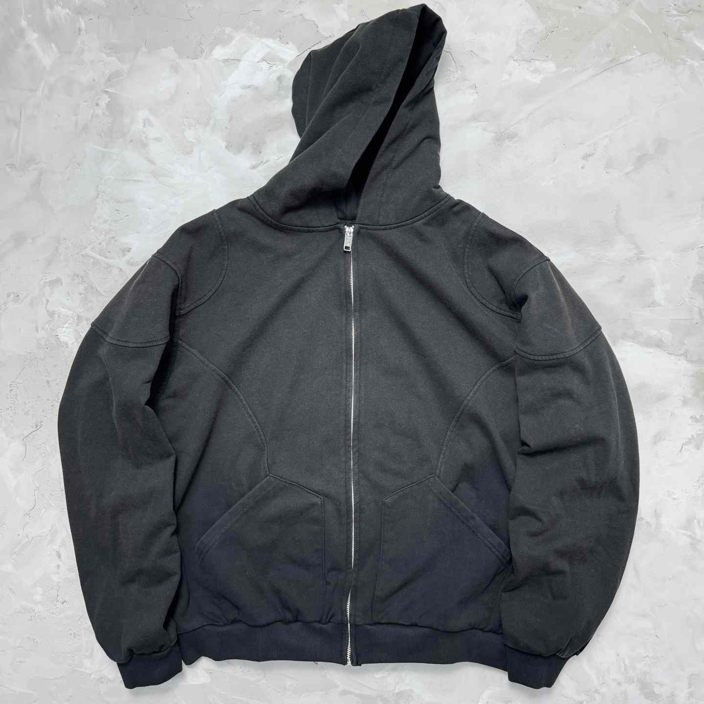 Enfants Riches Déprimés Cotton Jersey Zip-Up Hoodie - FashionPlug
