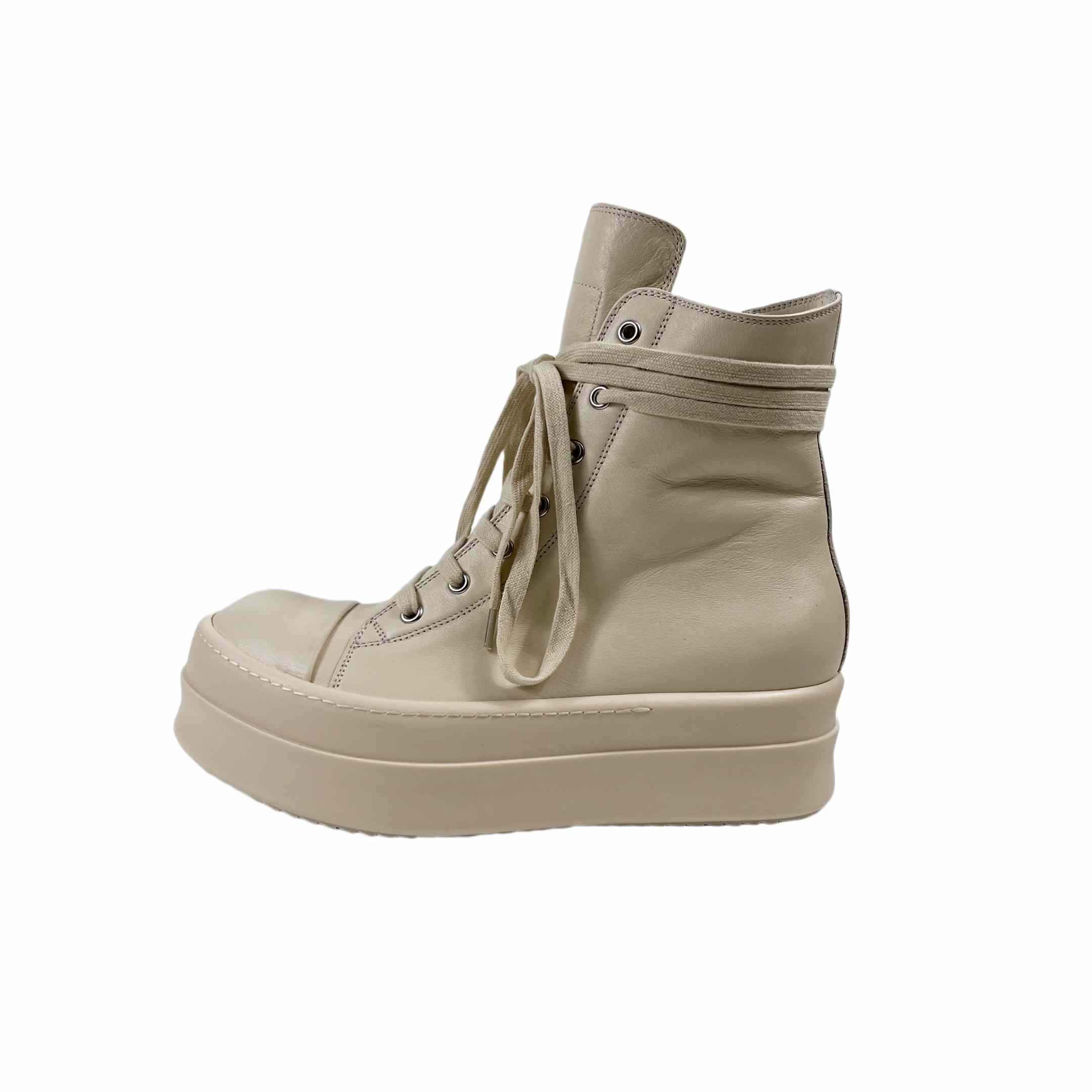 Rick Owens High-top Sneakers - FashionPlug