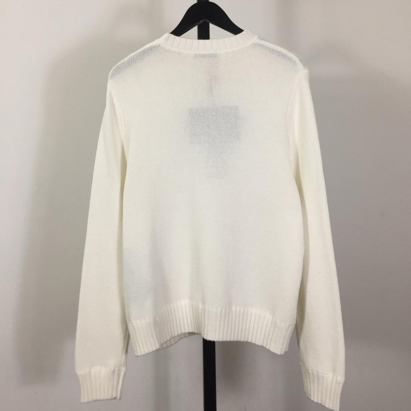 Prada Wool and cashmere crew-neck sweater - FashionPlug