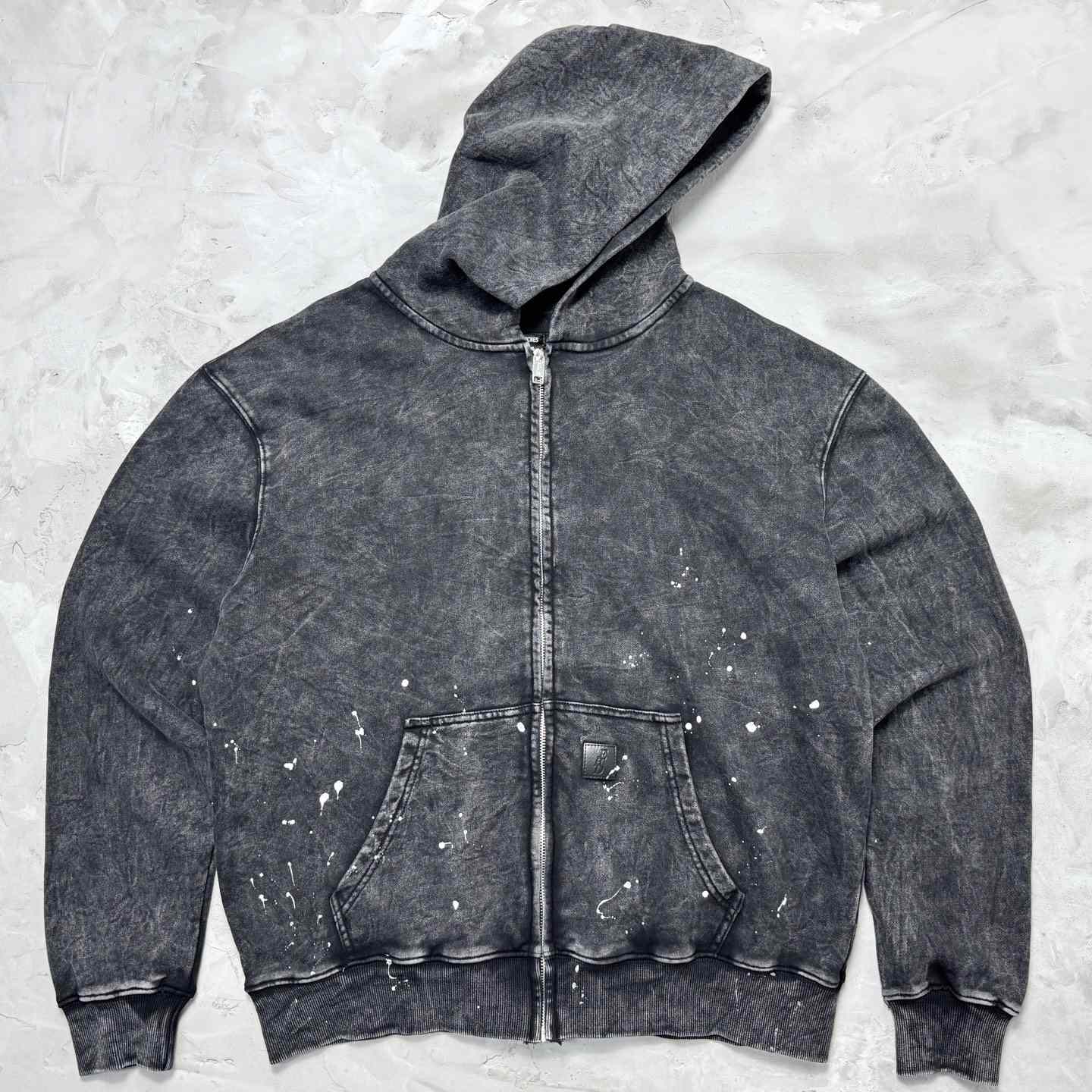 Enfants Riches Déprimés Cotton JerseyZip-Up Hoodie - FashionPlug