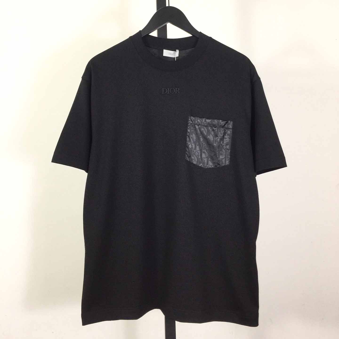 Dior Oblique Cotton T-Shirt  - FashionPlug