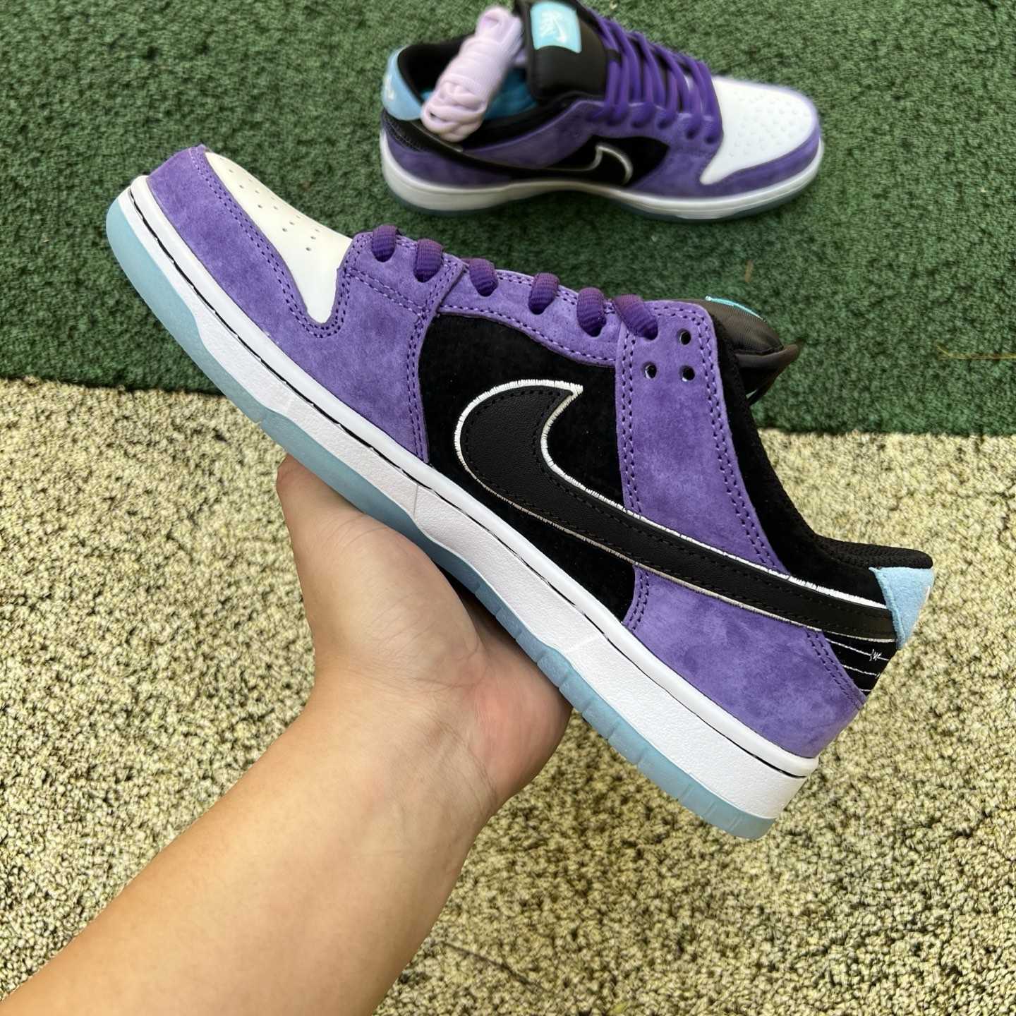 Nike SB Dunk Low Pro “Court Purple/Black/White” – S2 Pure Original Version HJ0513-500 - FashionPlug