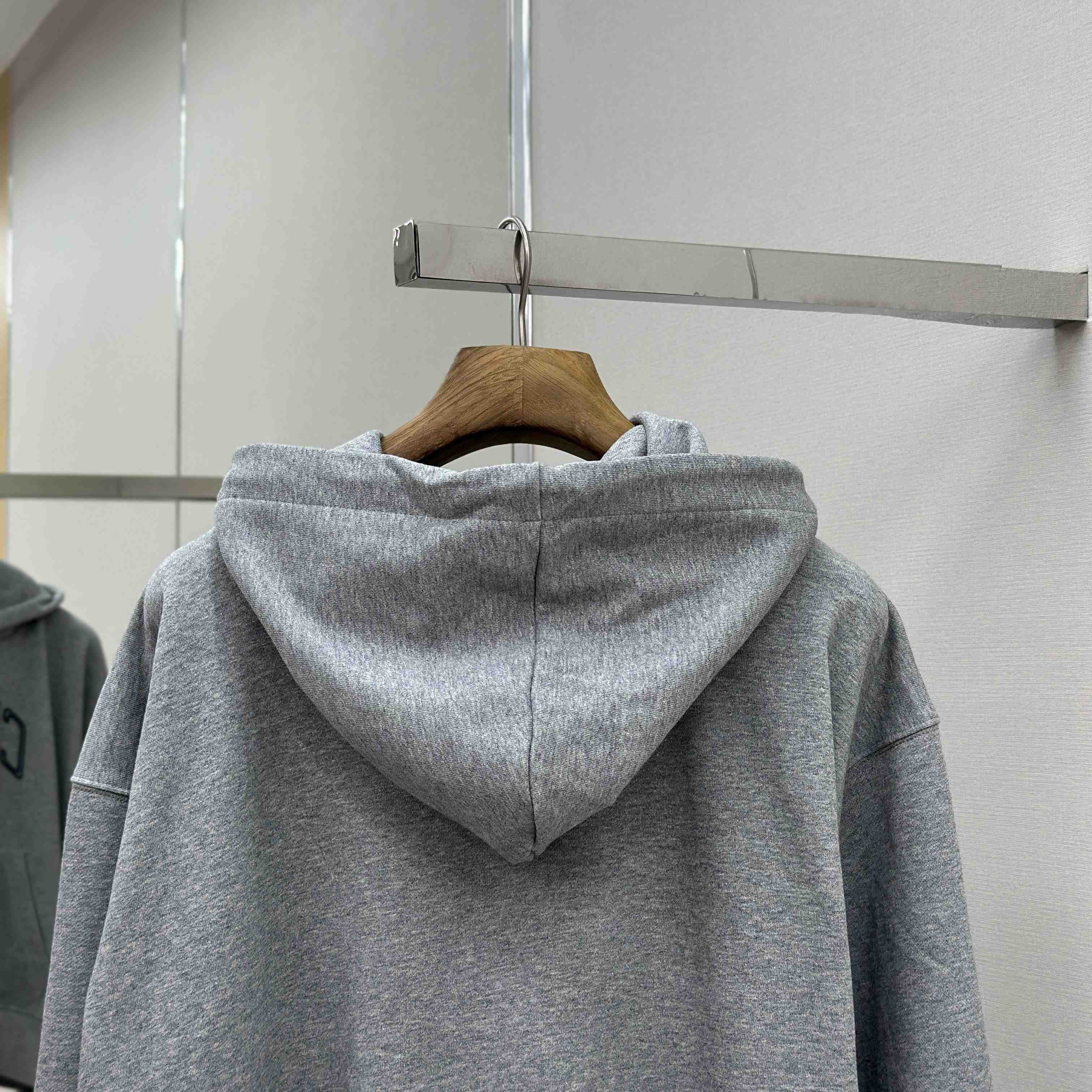 Celine Loose Hoodie In Cotton Fleece - FashionPlug
