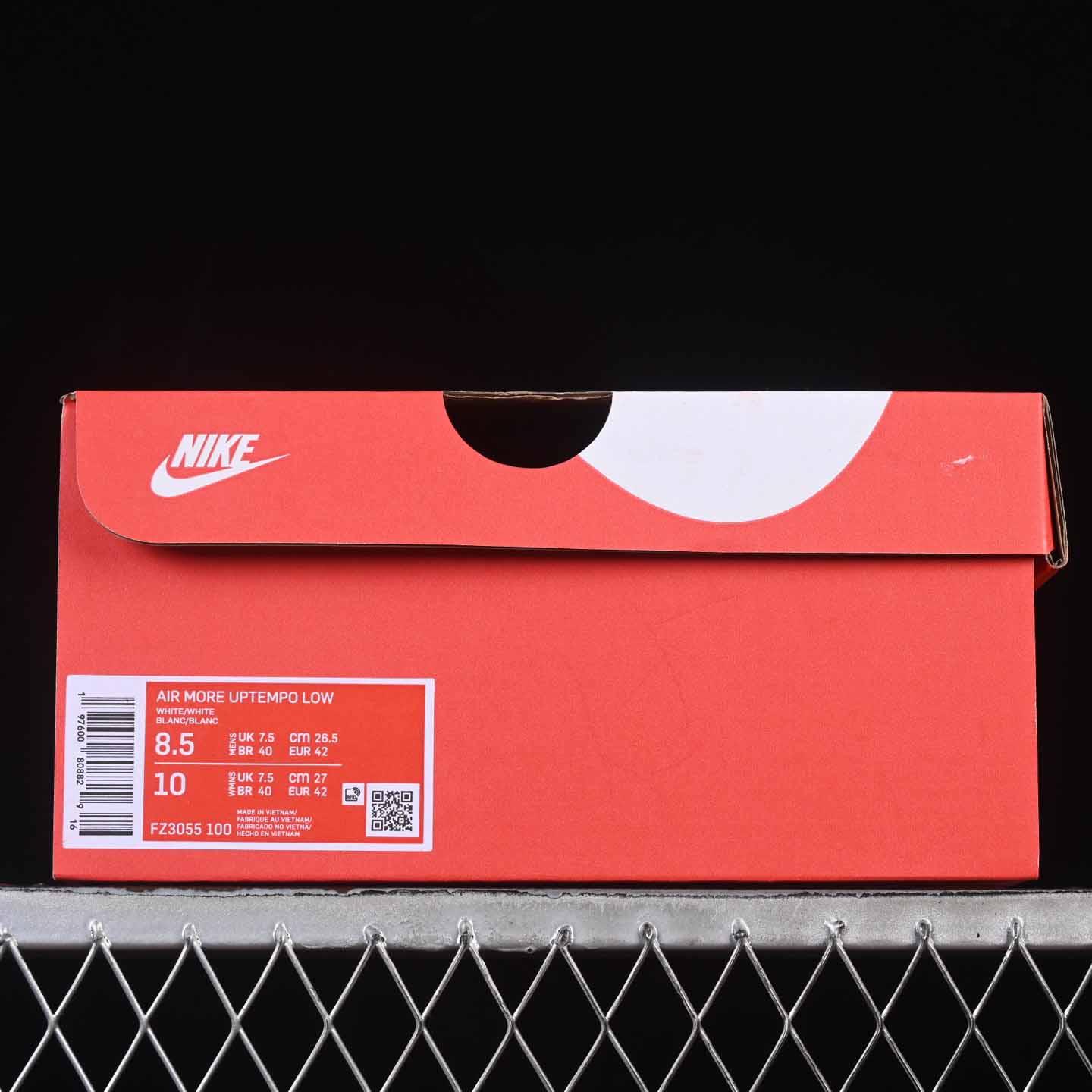 Nike Air More Uptempo “White Gum” Pippen Retro High-Top Basketball Shoes FZ3055-100 - FashionPlug