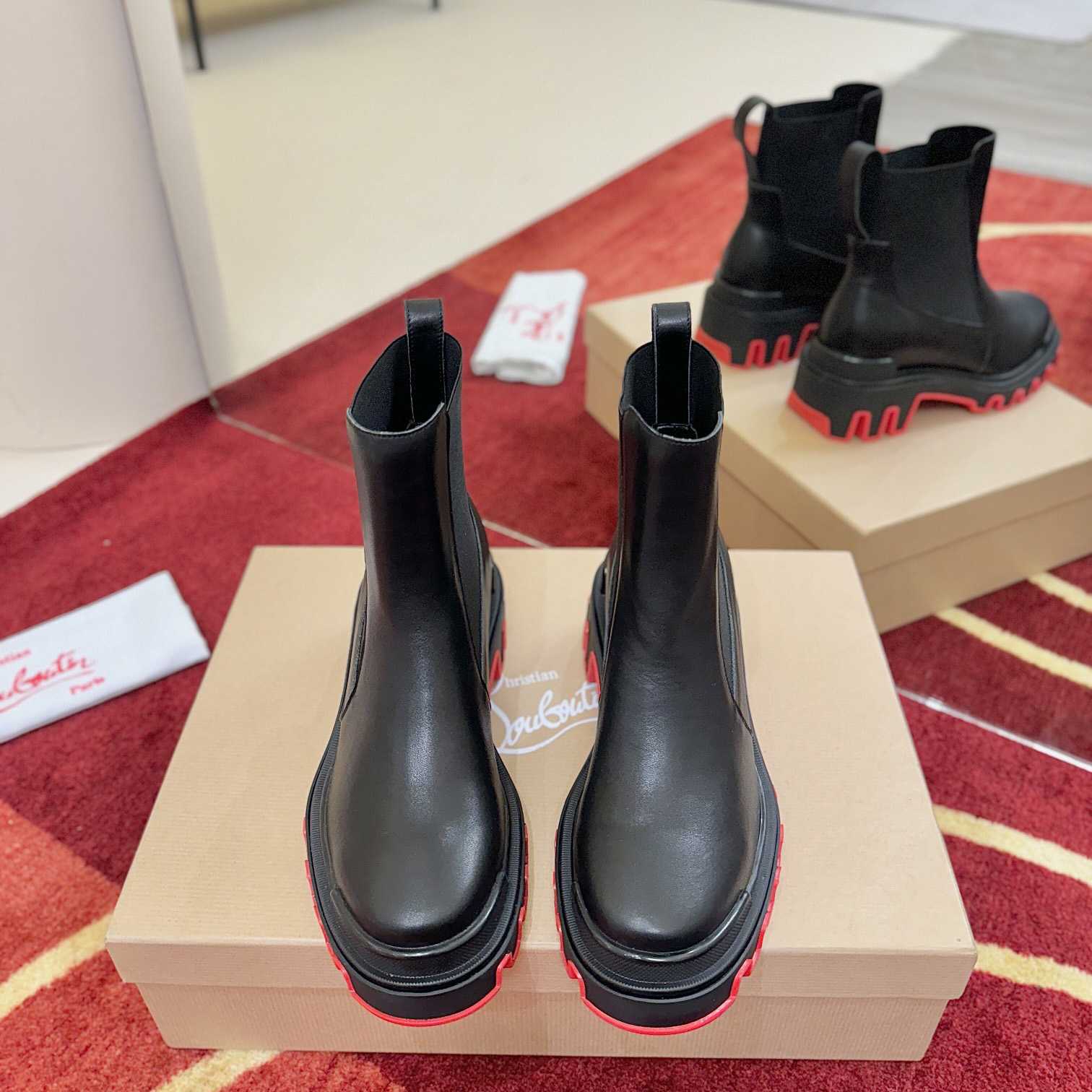 Christian Louboutin Marchacroche Dune Boots  - FashionPlug