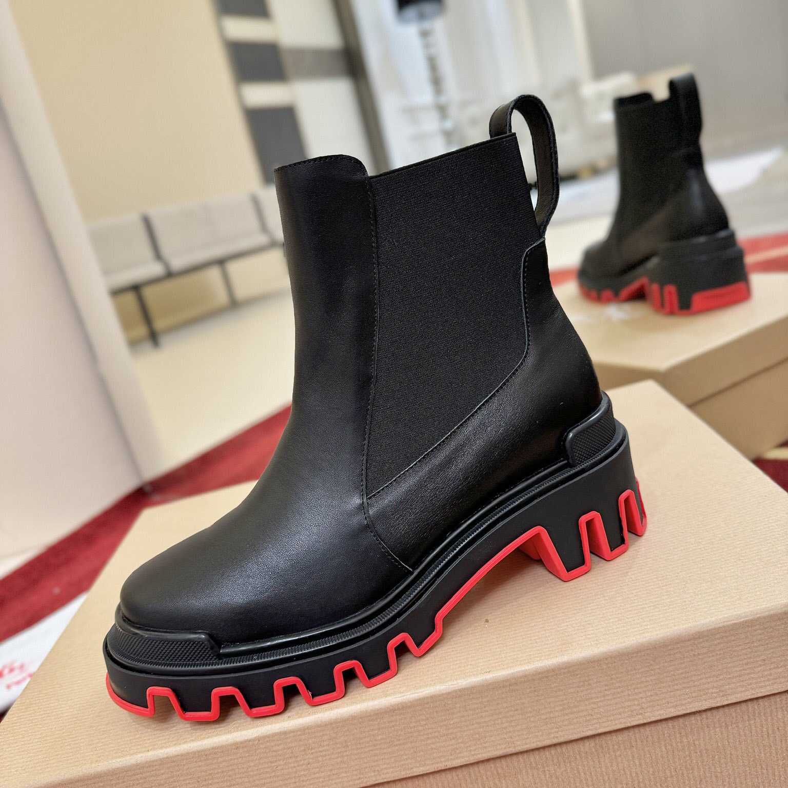 Christian Louboutin Marchacroche Dune Boots  - FashionPlug