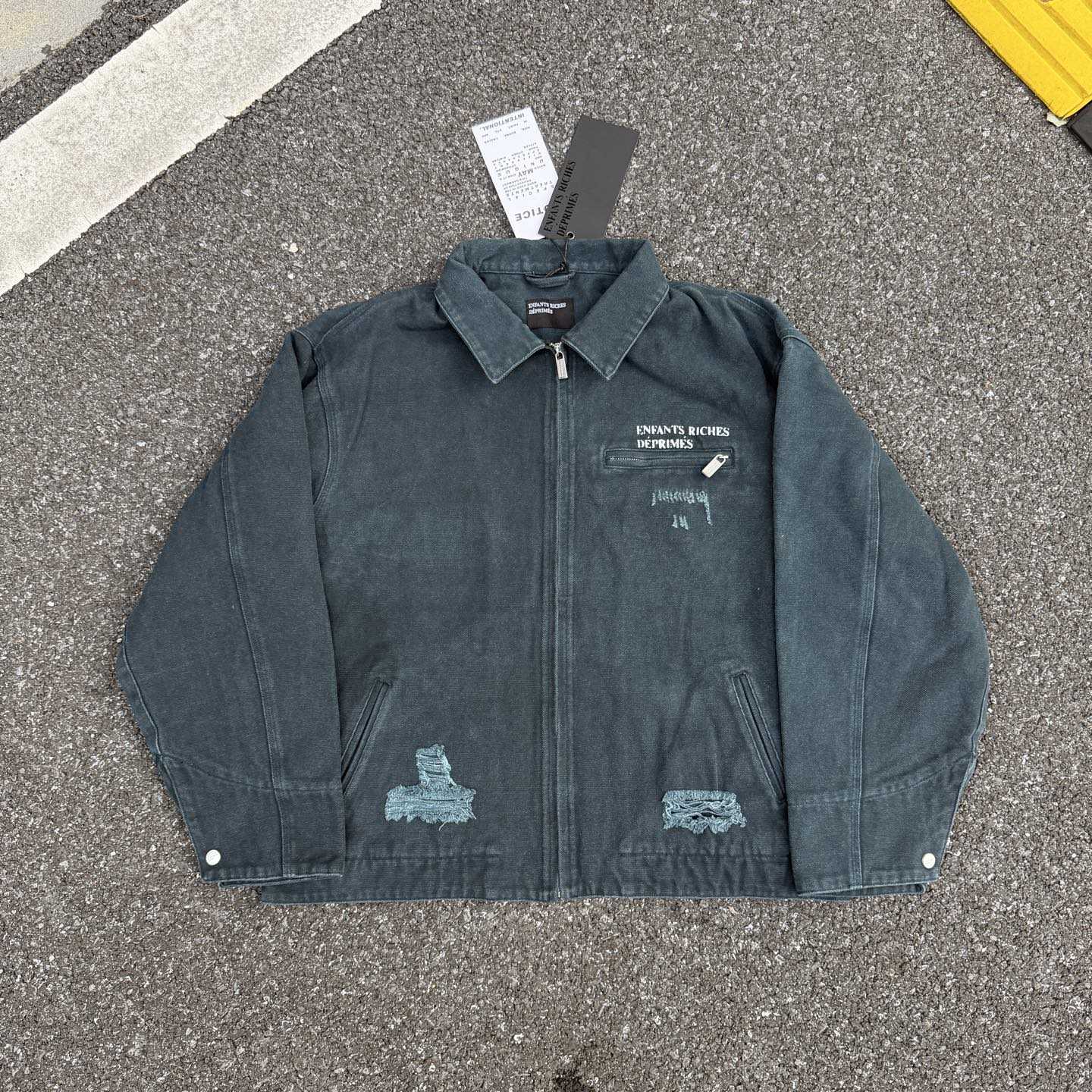 Enfants Riches Deprimes Logo Workwear Jacket - FashionPlug