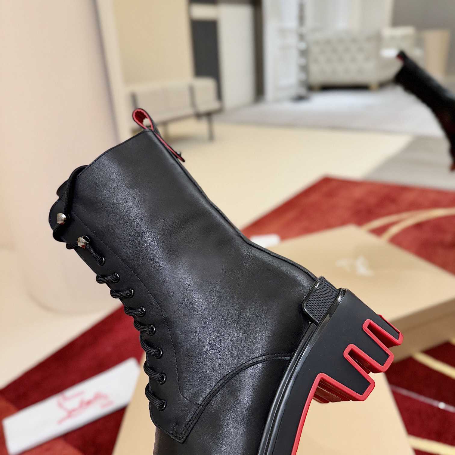Christian Louboutin Dune Trott Alta Low Boots - FashionPlug