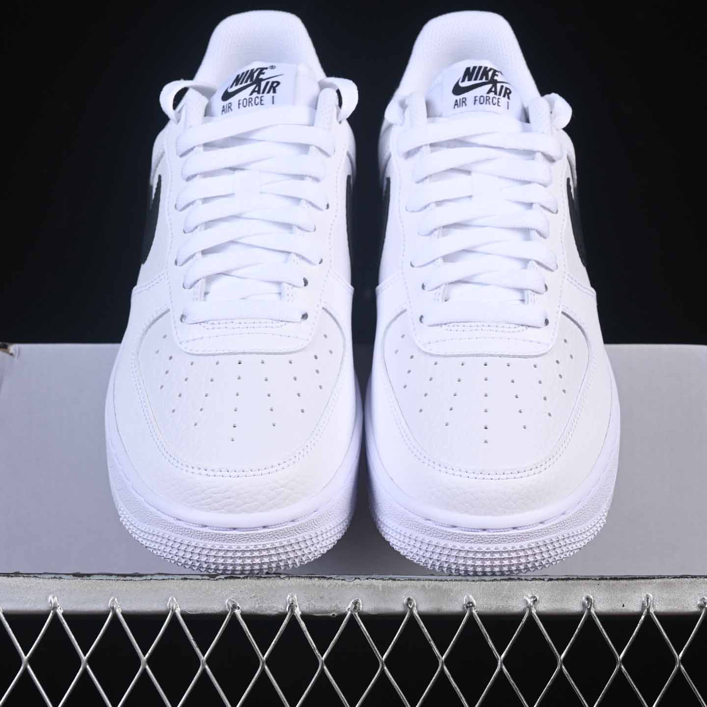 Nike Air Force 1 ’07 Low “White Black Swoosh” CT2302-100 - FashionPlug