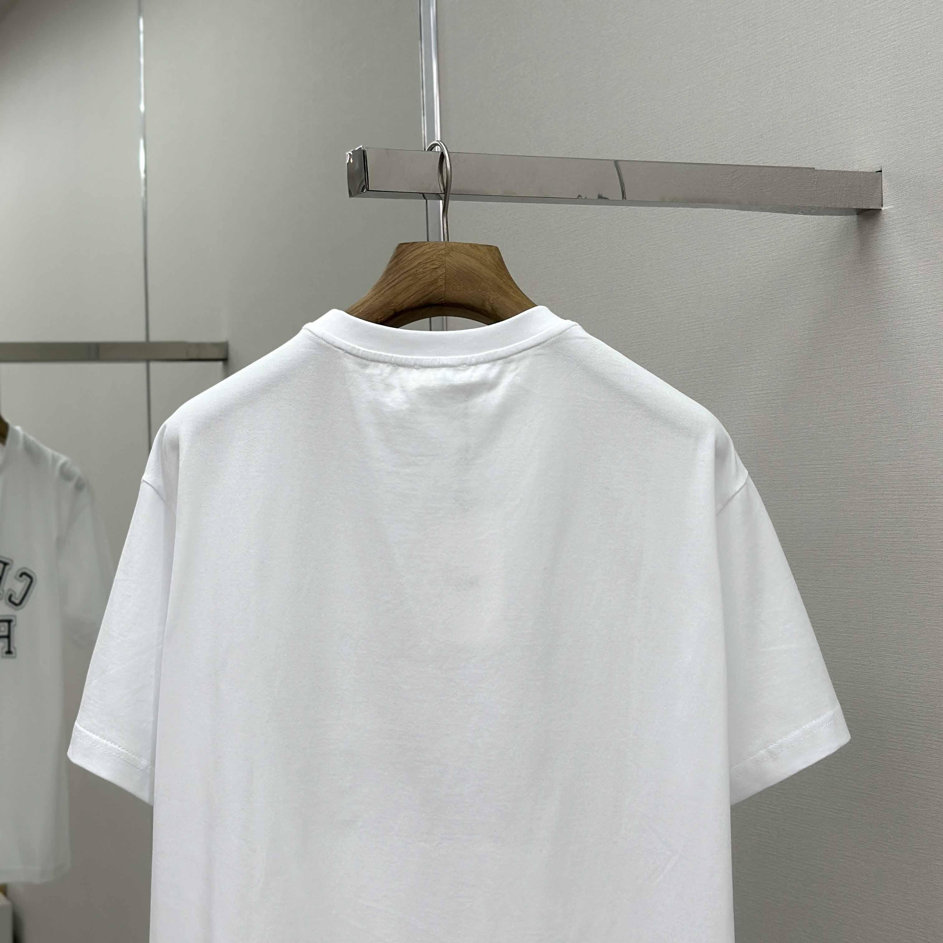 Celine Loose T-shirt In Cotton Jersey - FashionPlug