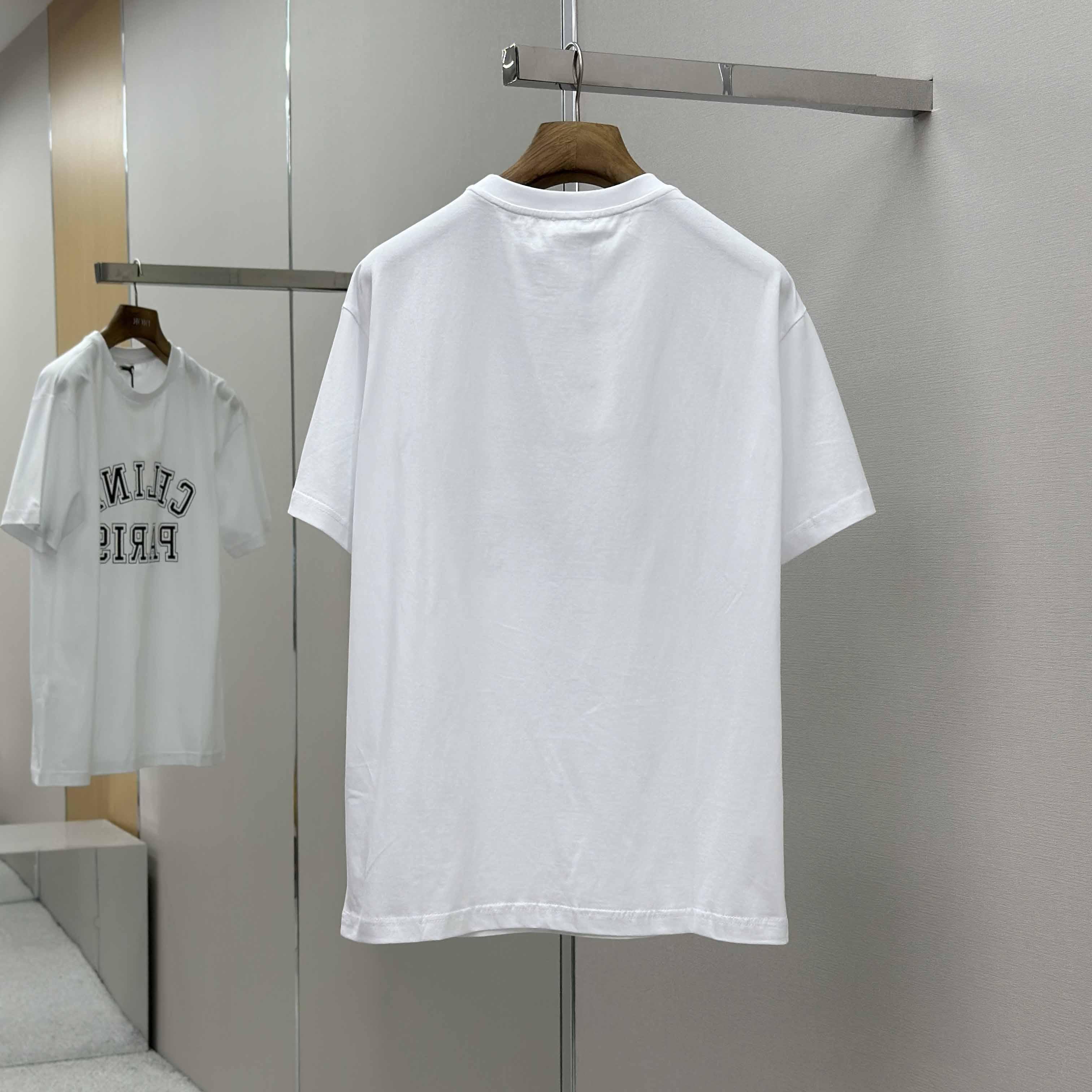 Celine Loose T-shirt In Cotton Jersey - FashionPlug