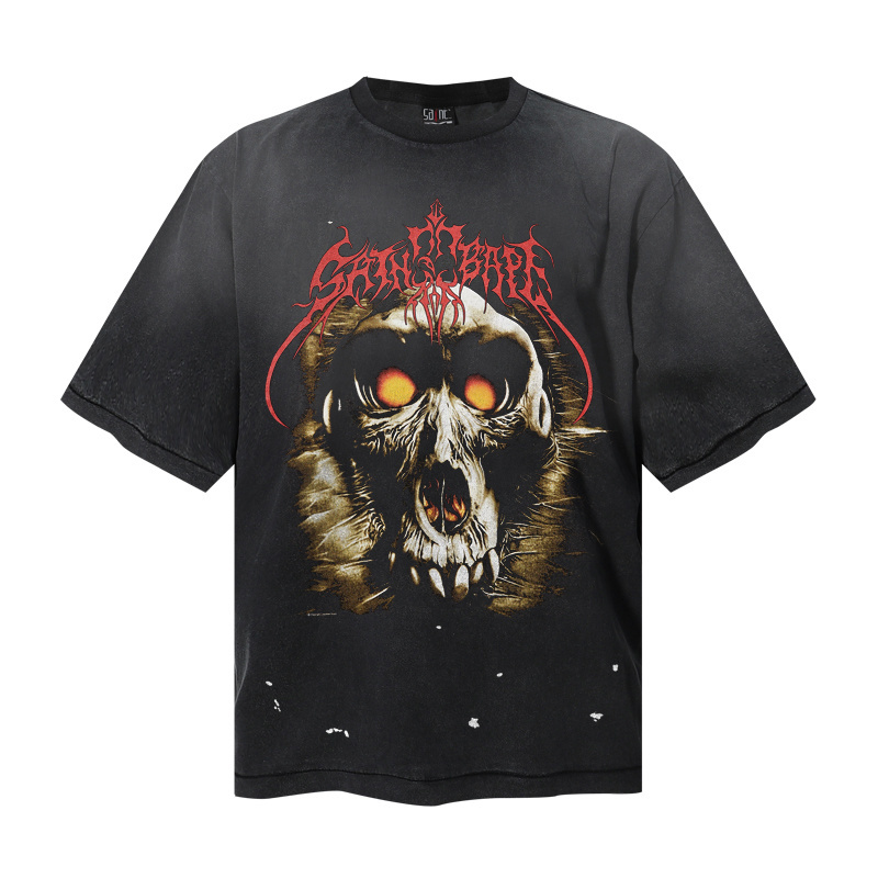 Saint Michael Zange Washed T-shirt - FashionPlug