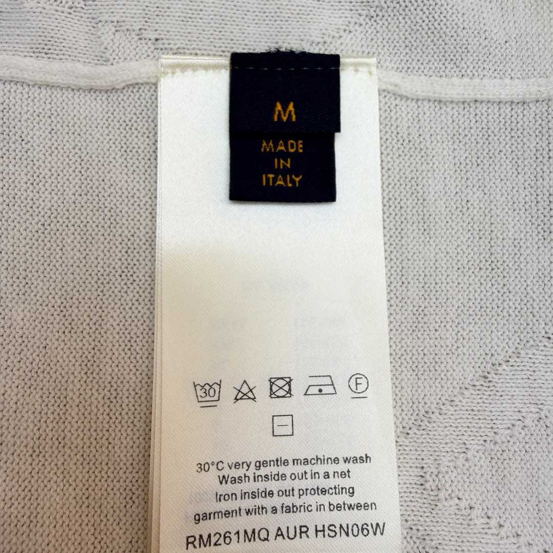 Louis Vuitton Monogram Short-Sleeved Cotton Crewneck   1AIWFR - FashionPlug