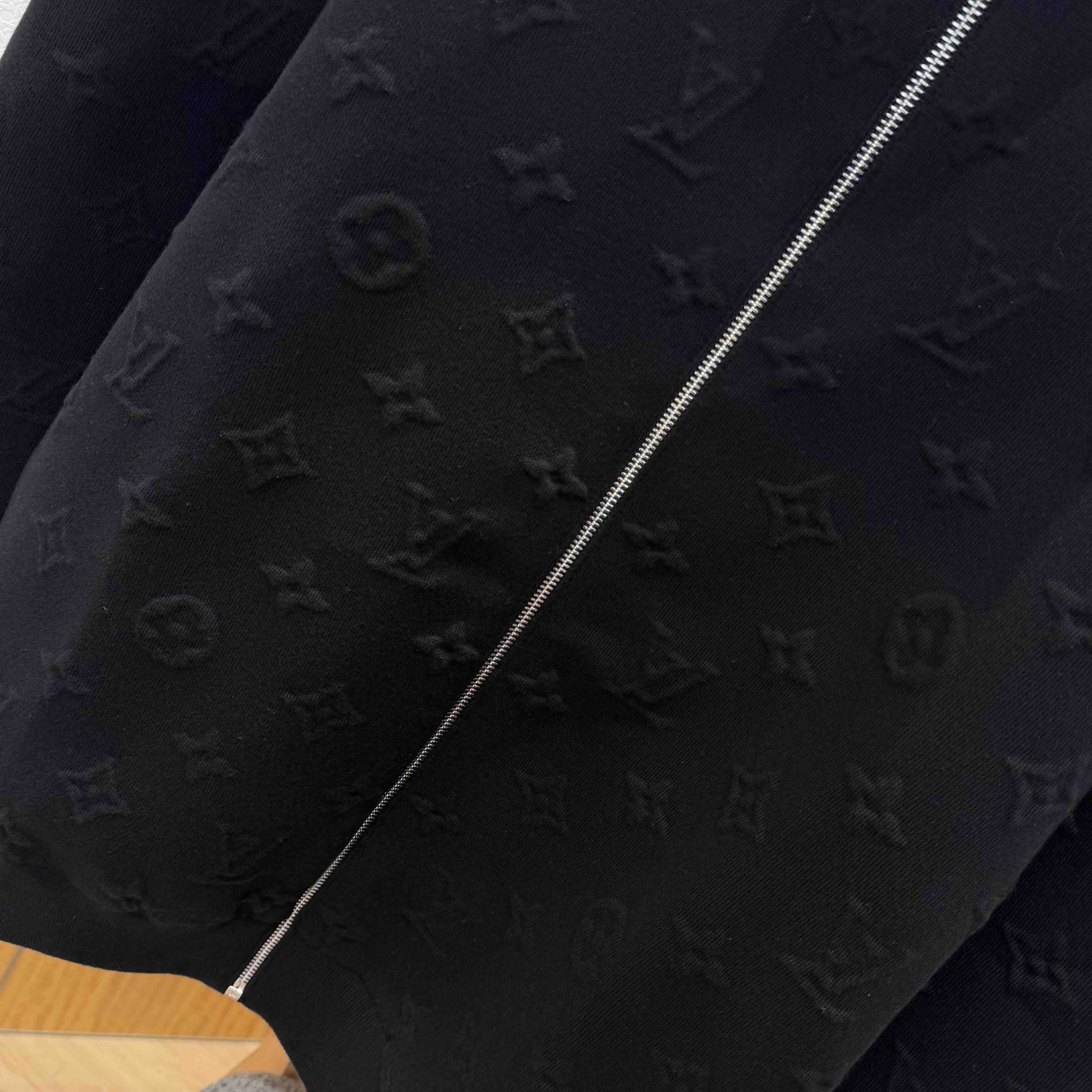 Louis Vuitton Embossed Monogram Jersey Tracksuit Top    - FashionPlug