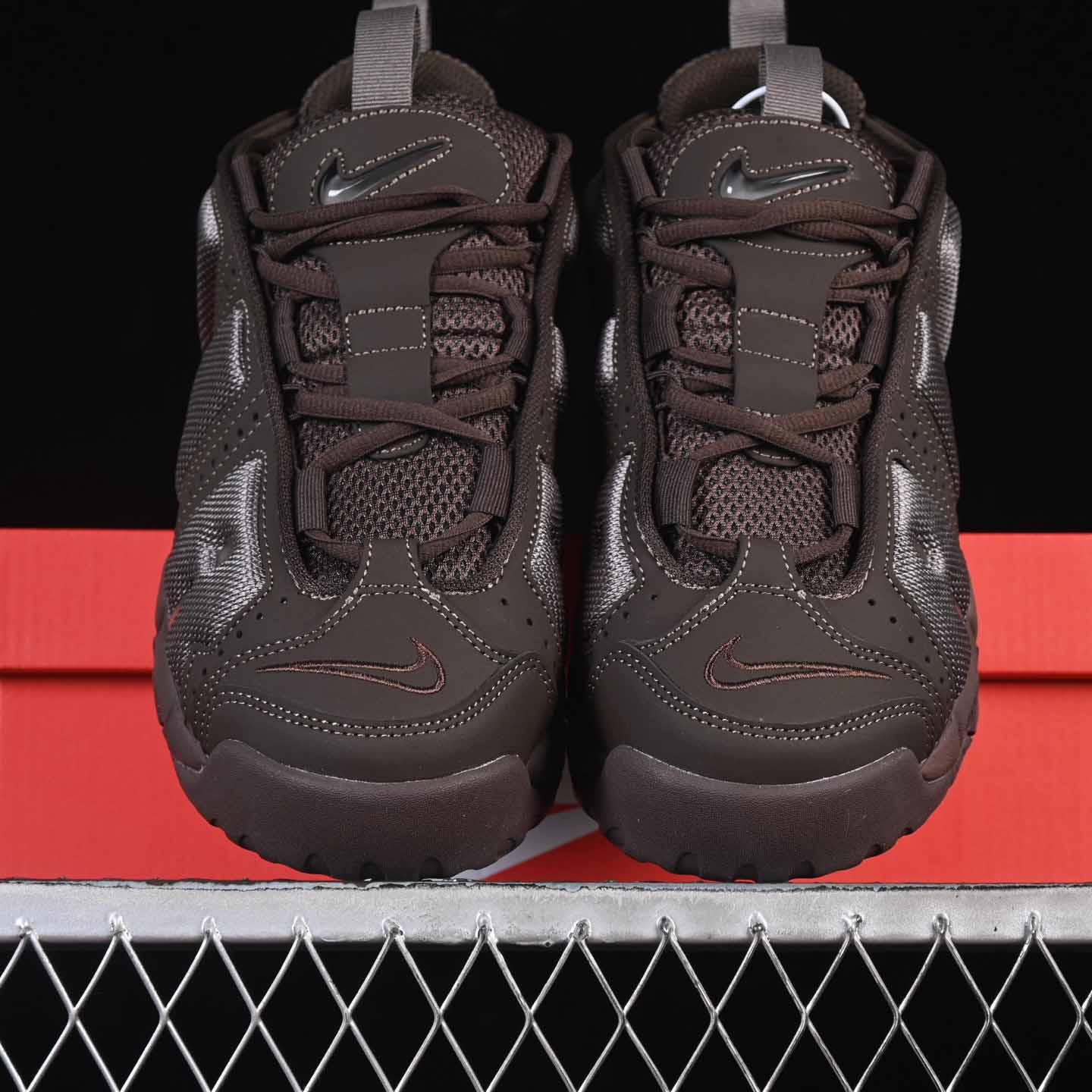 Nike Air More Uptempo “Wheat Brown” Pippen Retro High-Top Basketball Shoes FZ3055-200 - FashionPlug