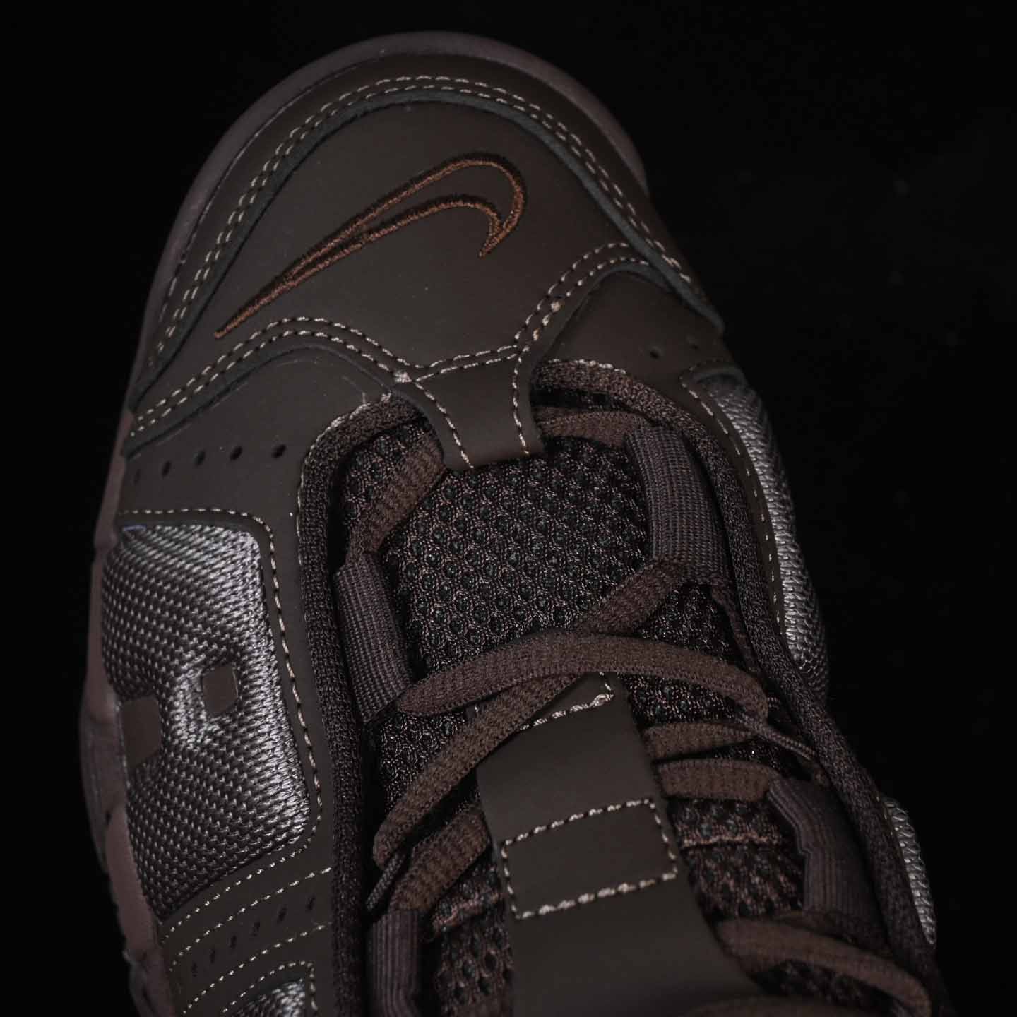 Nike Air More Uptempo “Wheat Brown” Pippen Retro High-Top Basketball Shoes FZ3055-200 - FashionPlug