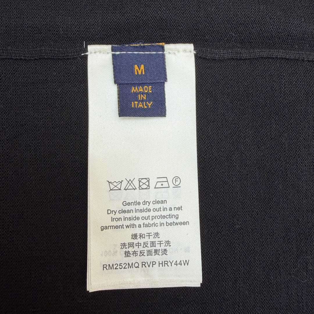 Louis Vuitton Short-Sleeved Intarsia Crewneck   1AJBUZ - FashionPlug