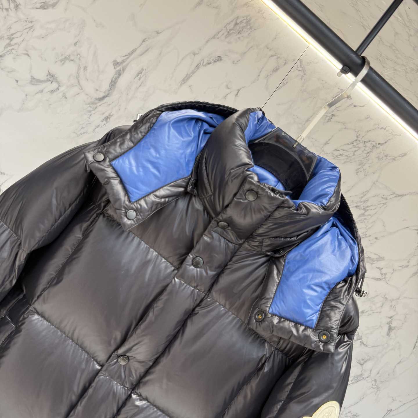 Moncler Parana Hooded Short Down Jacket   - FashionPlug