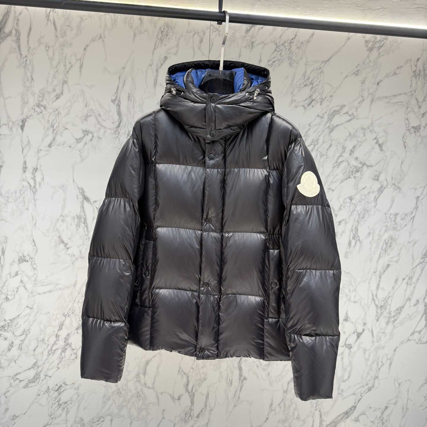 Moncler Parana Hooded Short Down Jacket   - FashionPlug