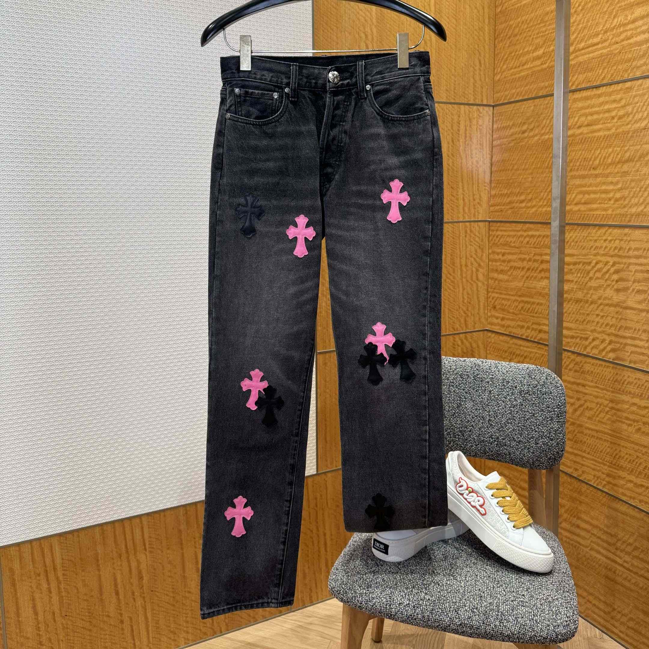 Chrome Hearts Jeans - FashionPlug