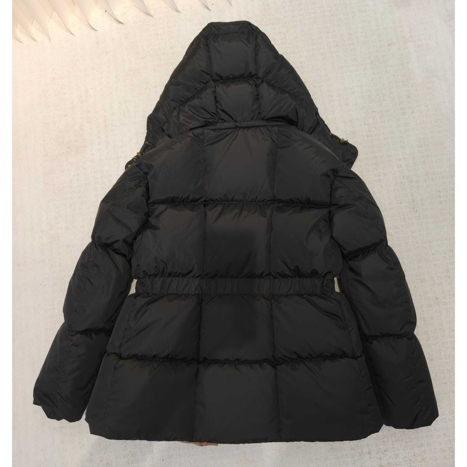 Moncler Agneux Square-Quilted Hooded Short Down Jacket - FashionPlug