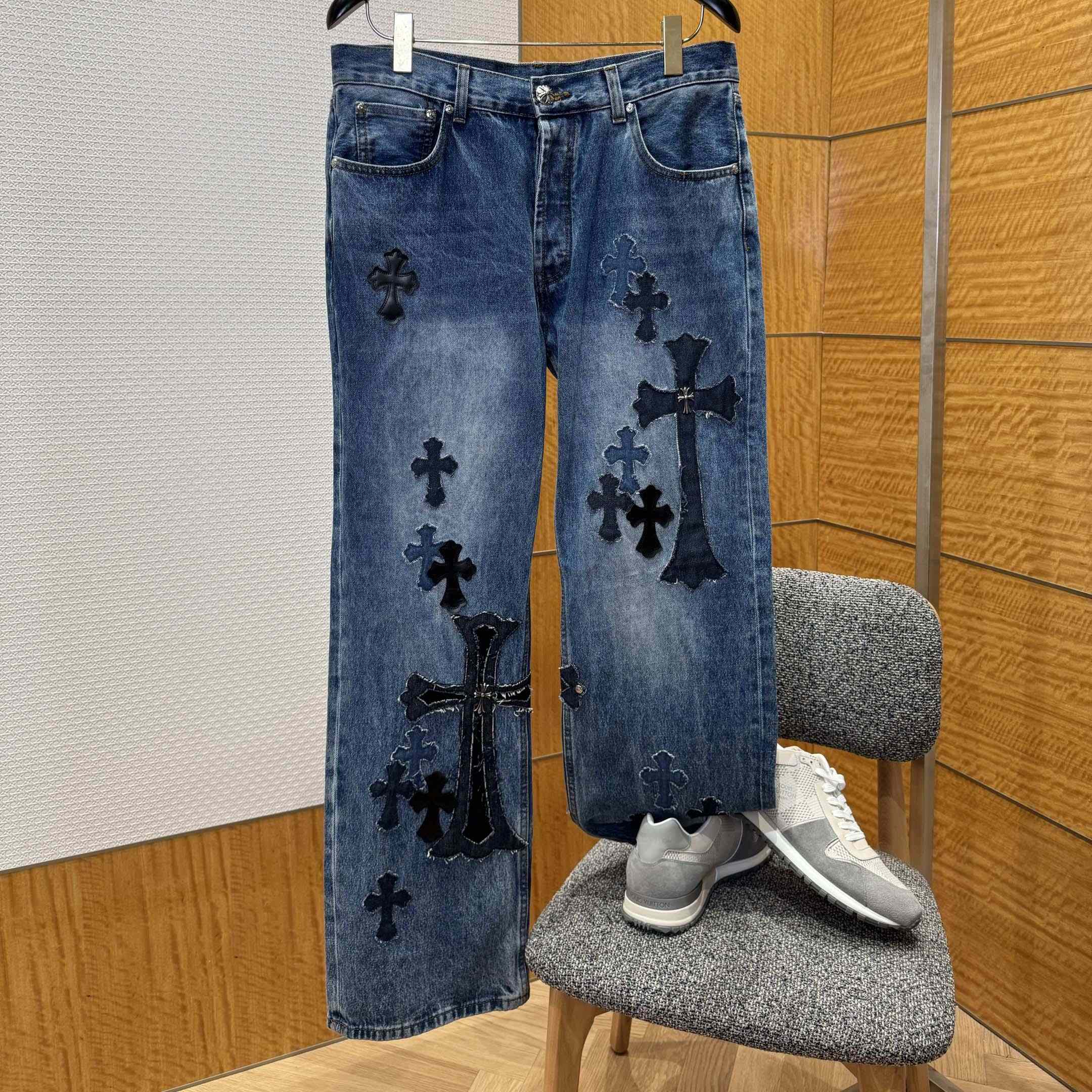 Chrome Hearts Jeans - FashionPlug