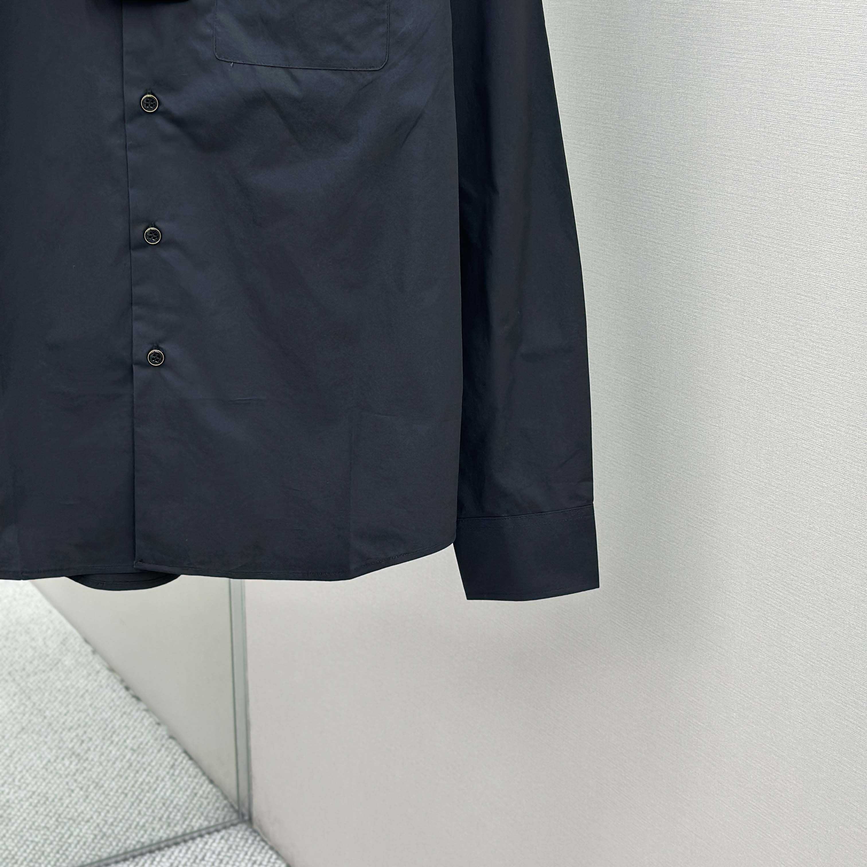 Louis Vuitton Embroidered Signature Long-Sleeved Shirt   1AIMIY - FashionPlug