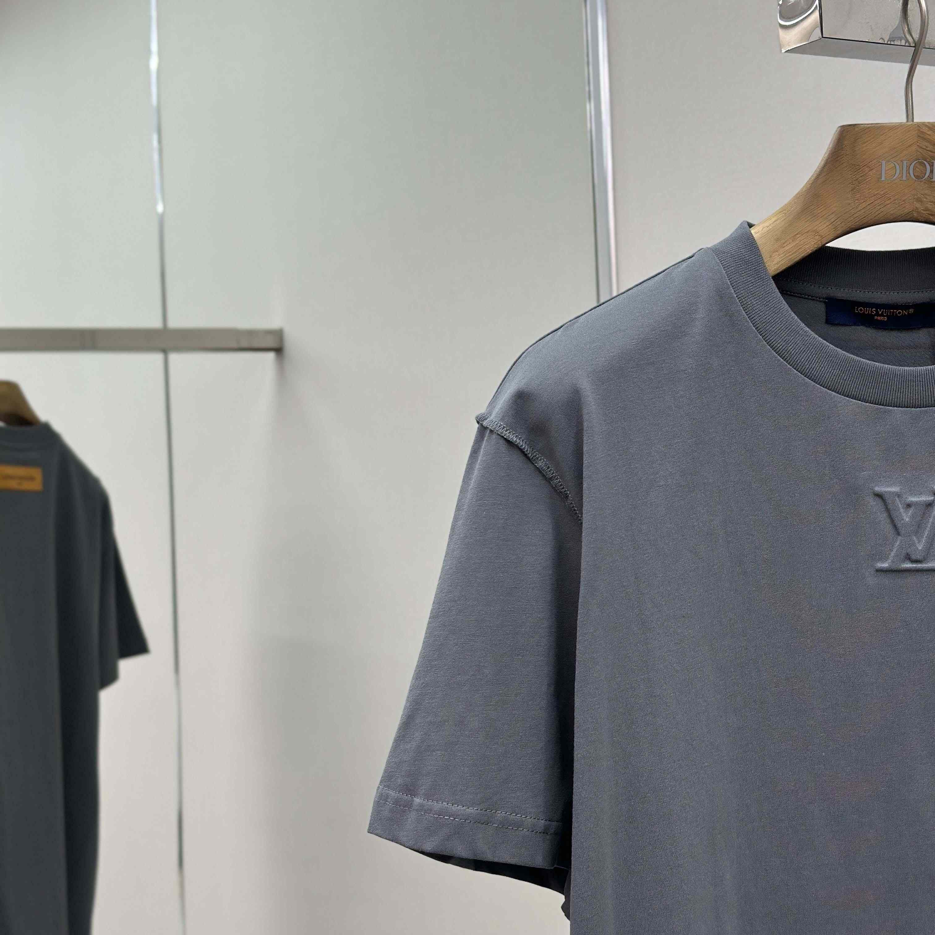 Louis Vuitton Embossed LV T-Shirt - FashionPlug