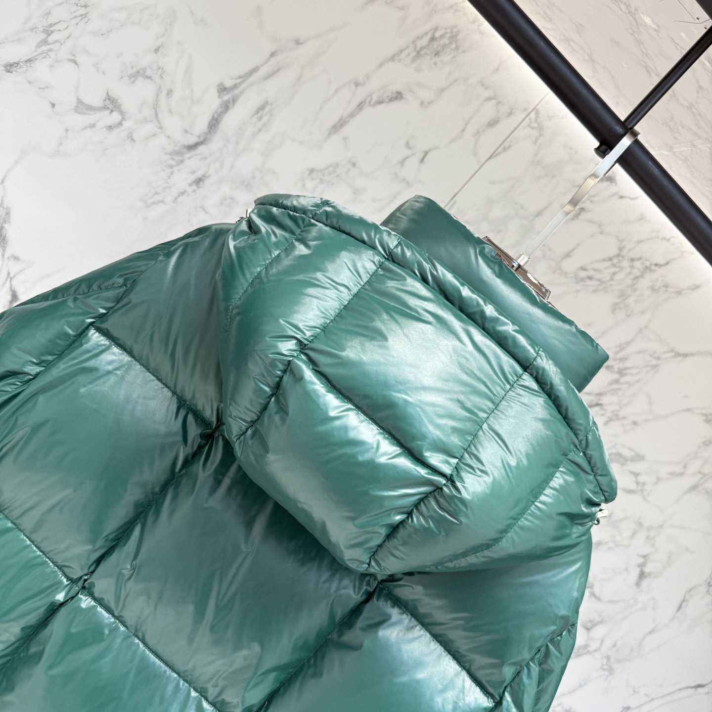 Moncler Parana Hooded Short Down Jacket   - FashionPlug