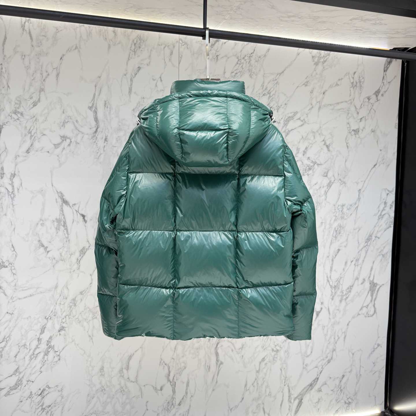Moncler Parana Hooded Short Down Jacket   - FashionPlug