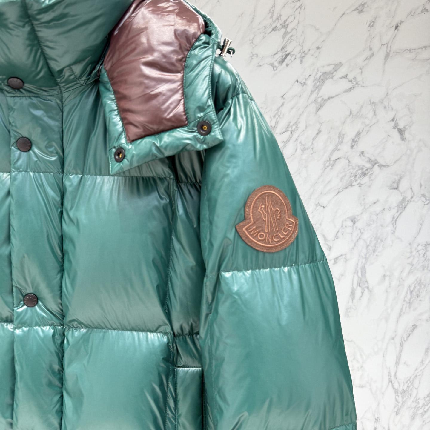 Moncler Parana Hooded Short Down Jacket   - FashionPlug