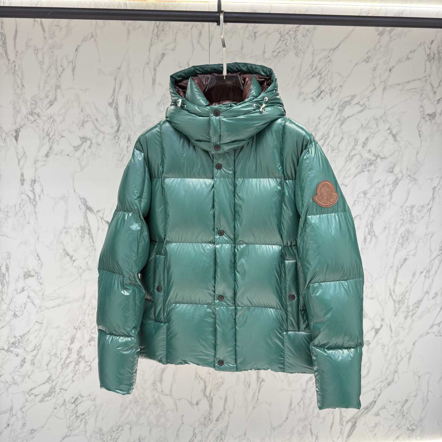 Moncler Parana Hooded Short Down Jacket   - FashionPlug