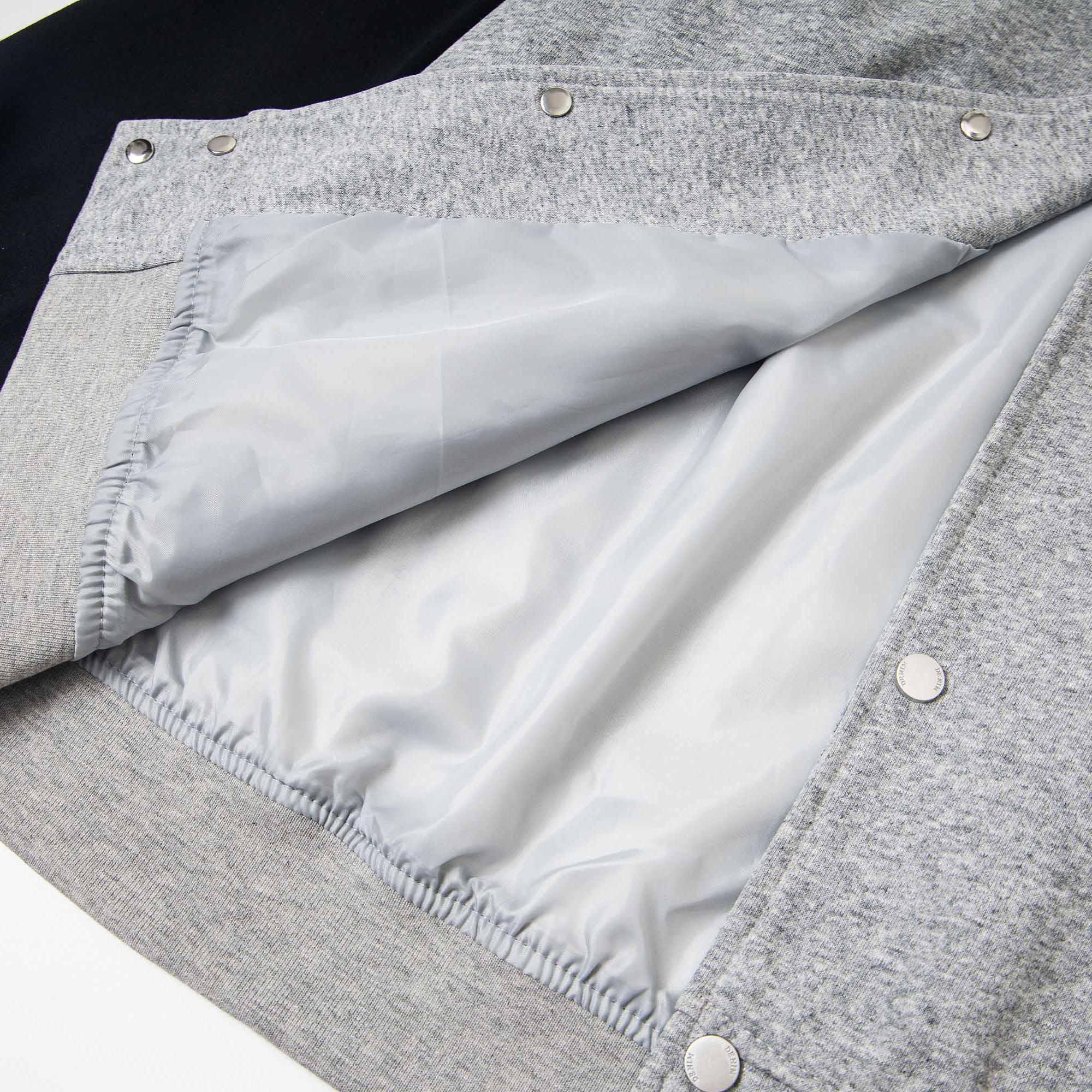 Palm Angels Curved Logo Track Varsity Jacket - FashionPlug