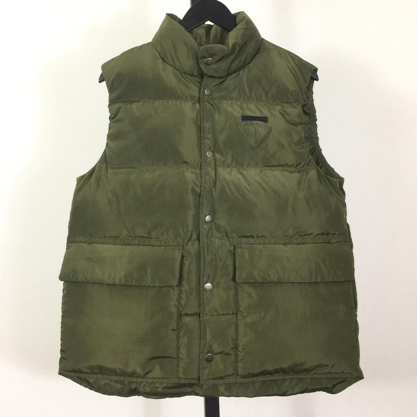 Prada Re-Nylon Puffer Vest - FashionPlug