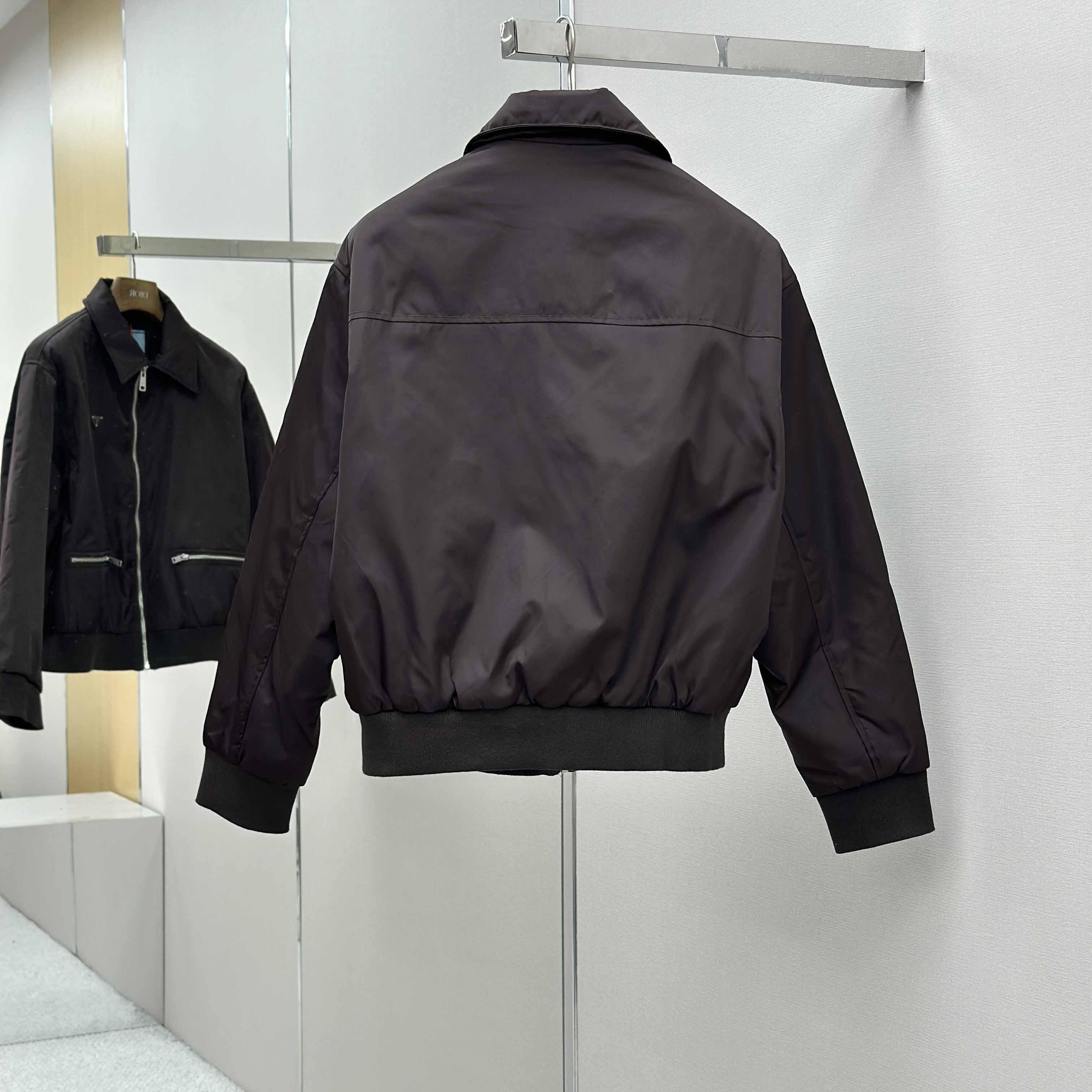 Prada Re-Nylon Blouson Jacket - FashionPlug