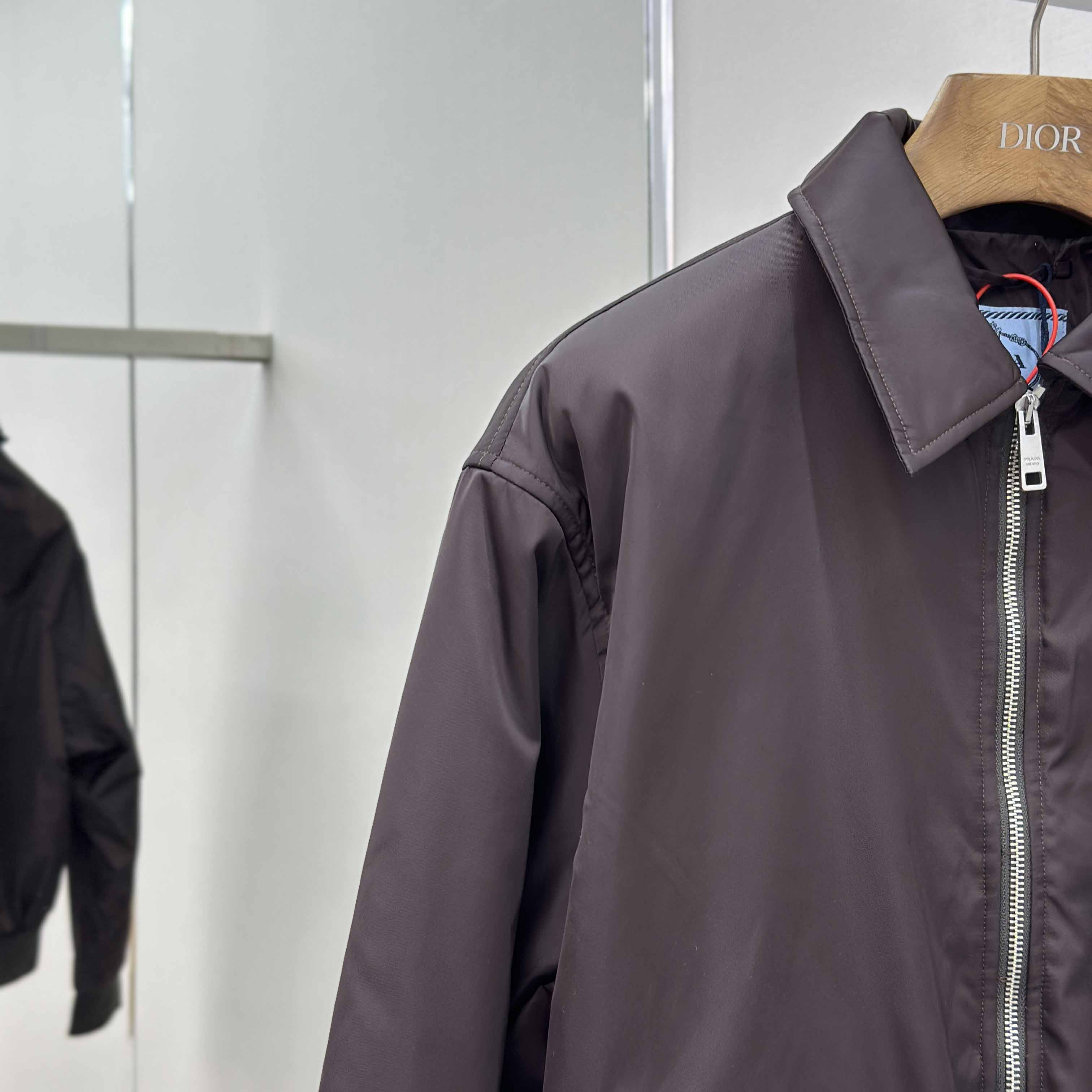 Prada Re-Nylon Blouson Jacket - FashionPlug