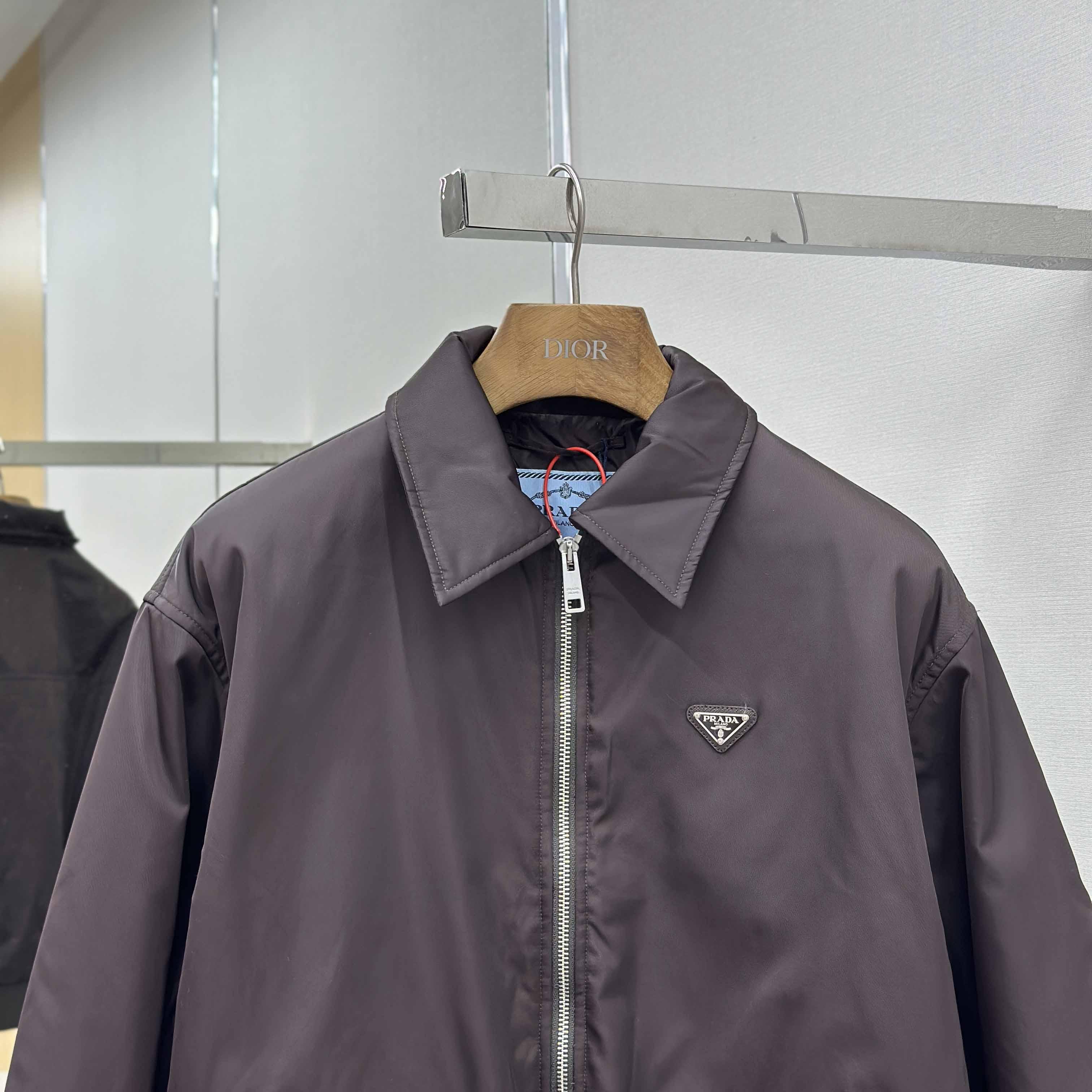 Prada Re-Nylon Blouson Jacket - FashionPlug