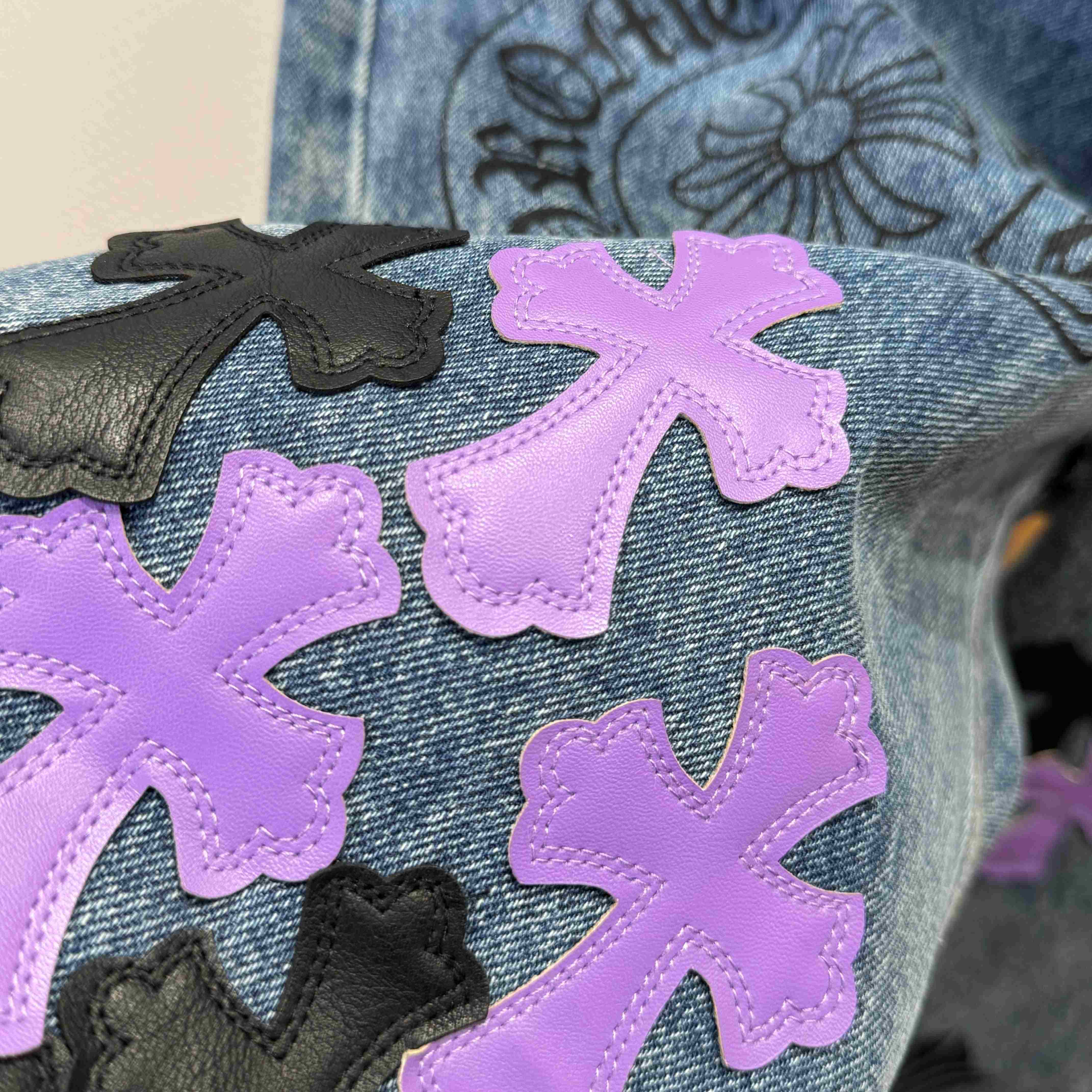 Chrome Hearts Jeans - FashionPlug