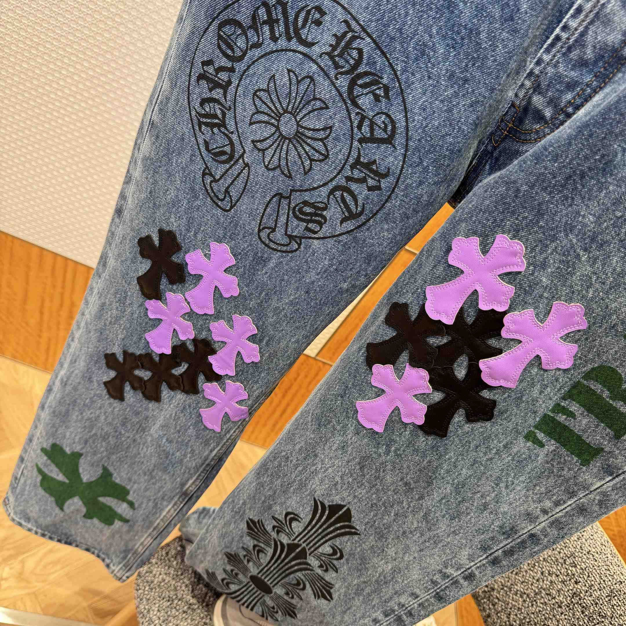 Chrome Hearts Jeans - FashionPlug