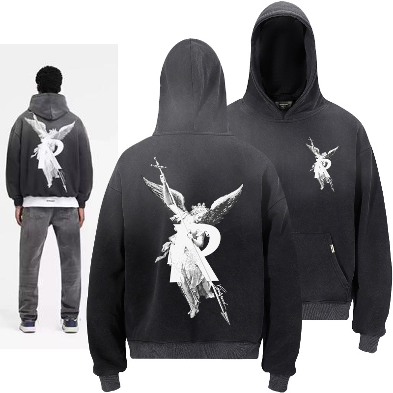 Represent Archangel Washed Hoodie  - FashionPlug
