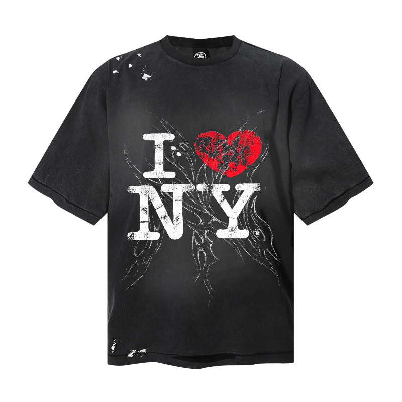 Hellstar I Heart NY T-Shirt  - FashionPlug