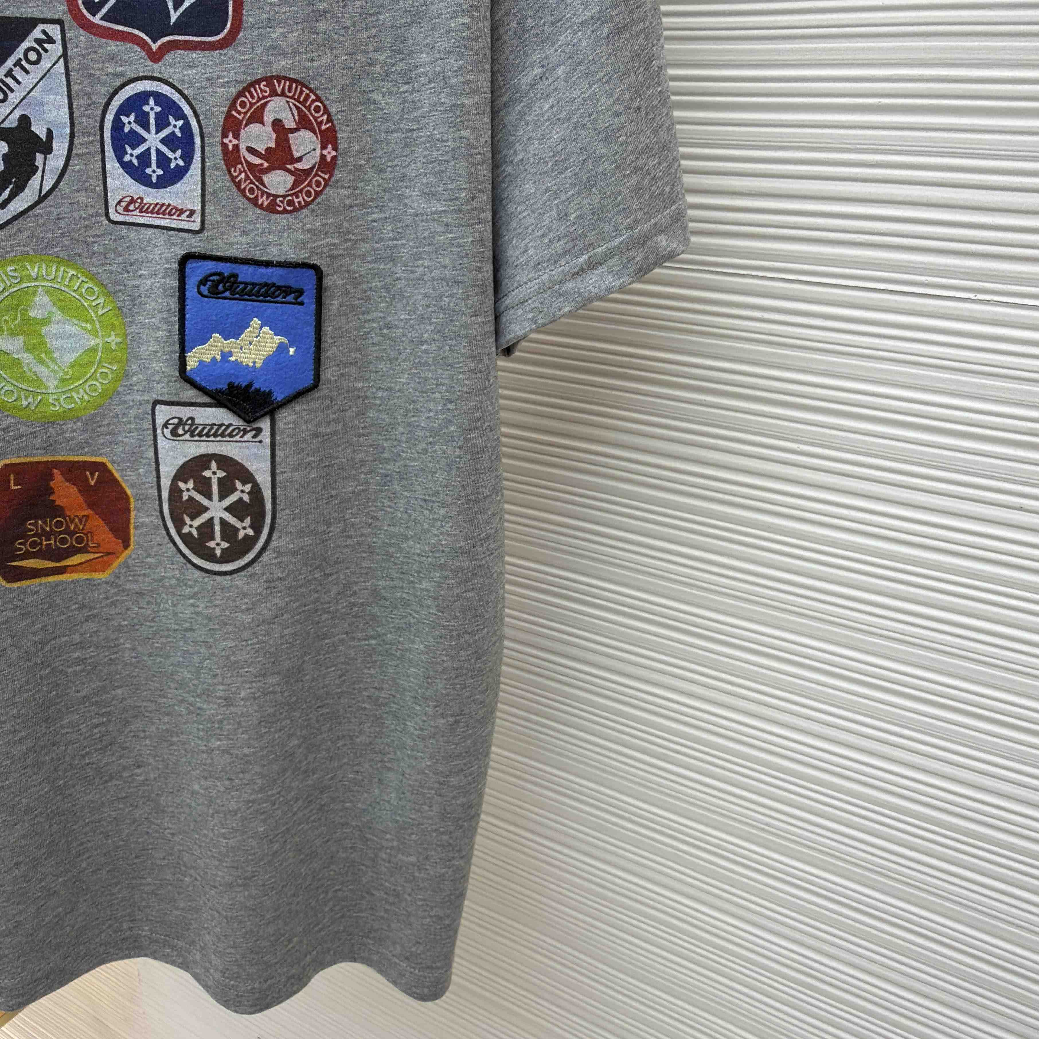 Louis Vuitton Signature Patches T-Shirt   1AJCES - FashionPlug