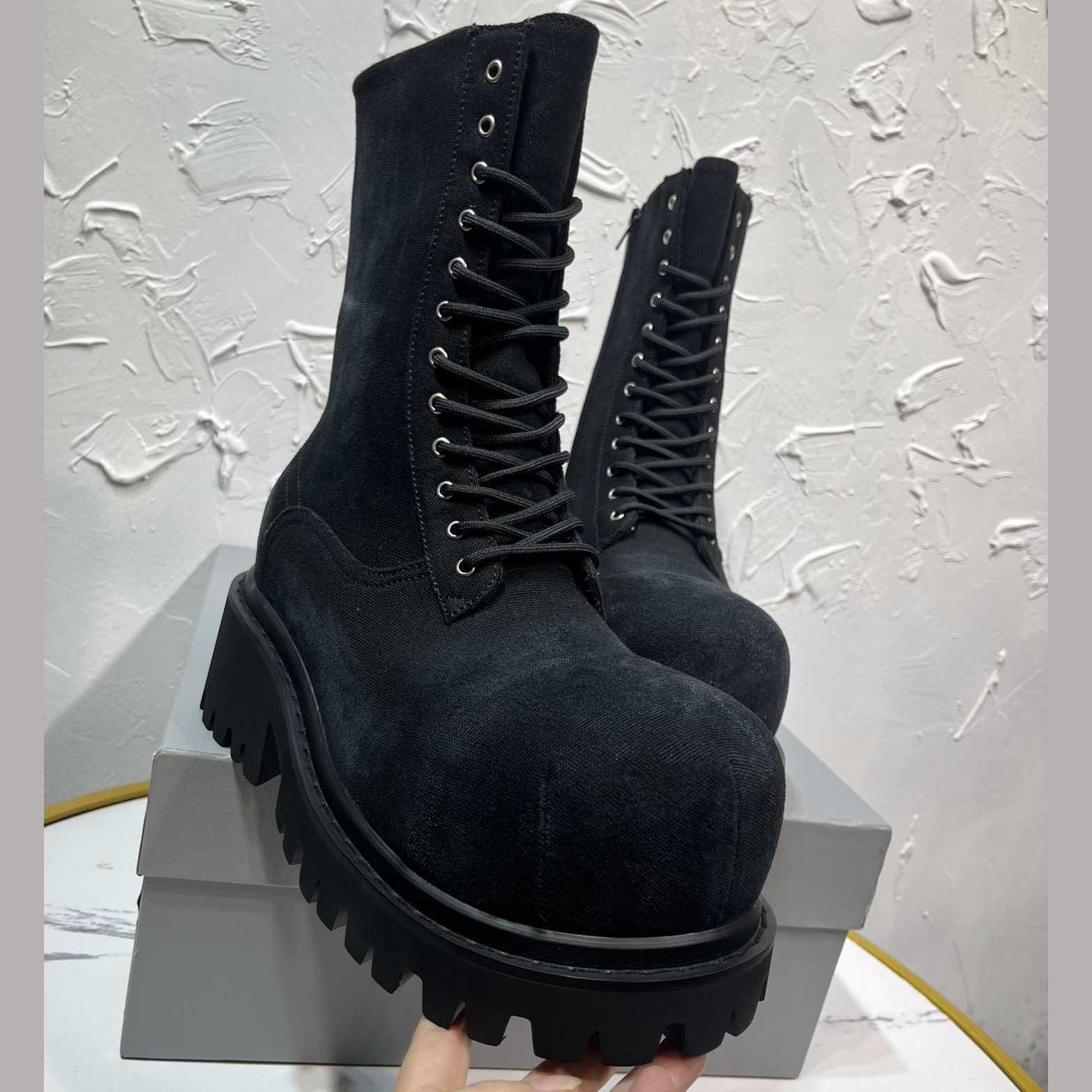 Balenciaga Stomper Bootie 'Black' - FashionPlug