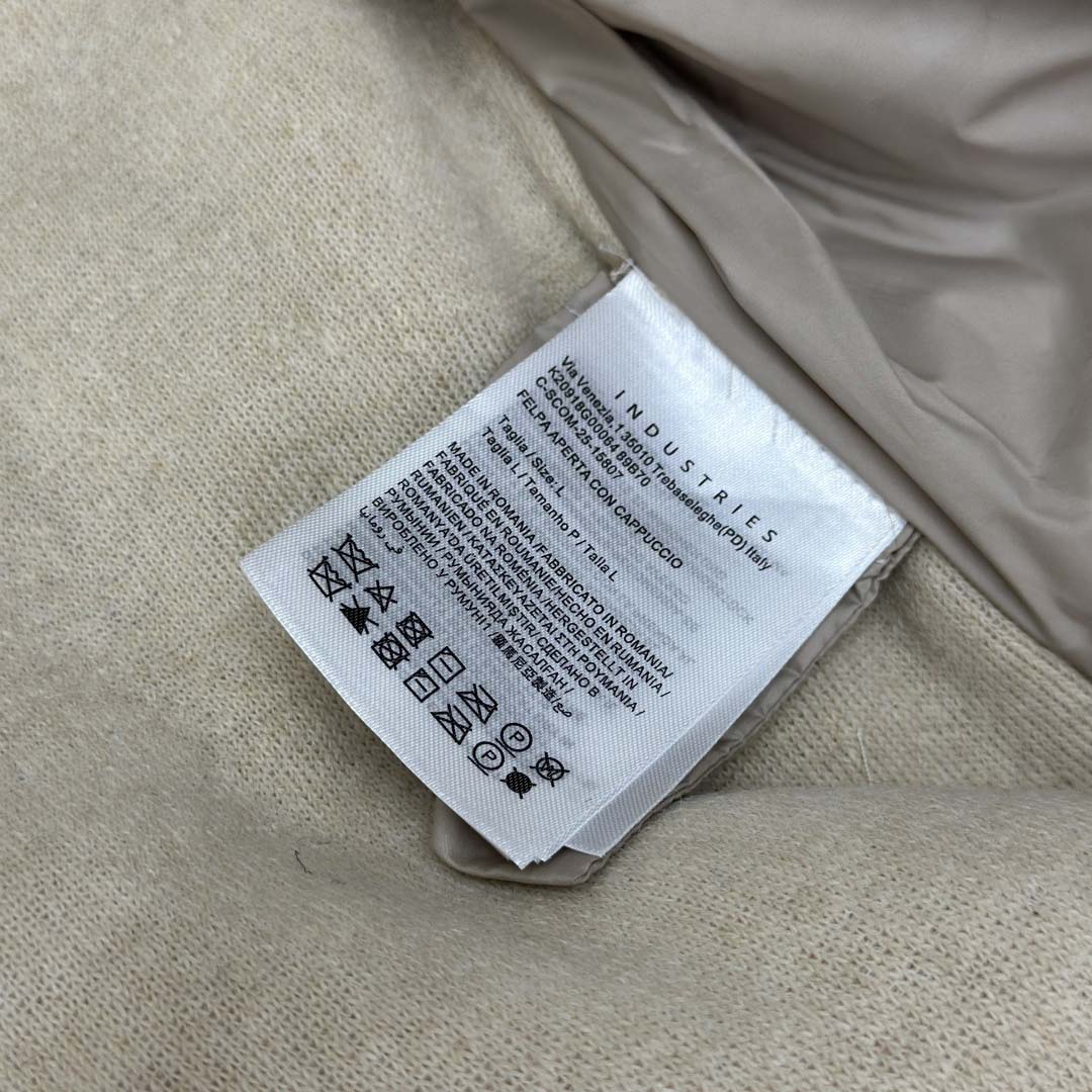 Moncler Geometric Jacquard Wool Blend Hoodie - FashionPlug