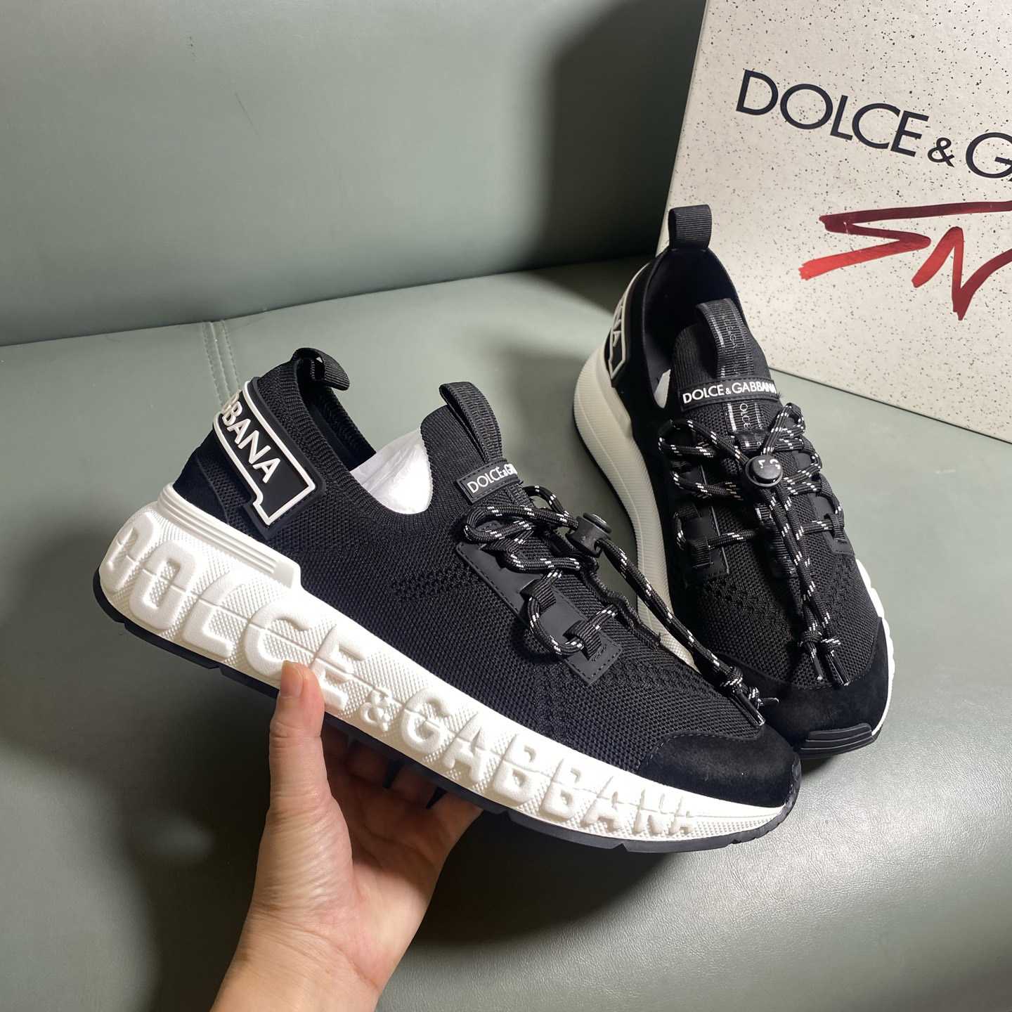 Dolce & Gabbana Lace-up Sneakers - FashionPlug