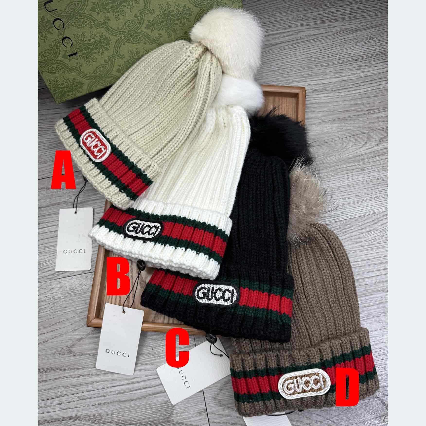 Gucci Beanie  - FashionPlug
