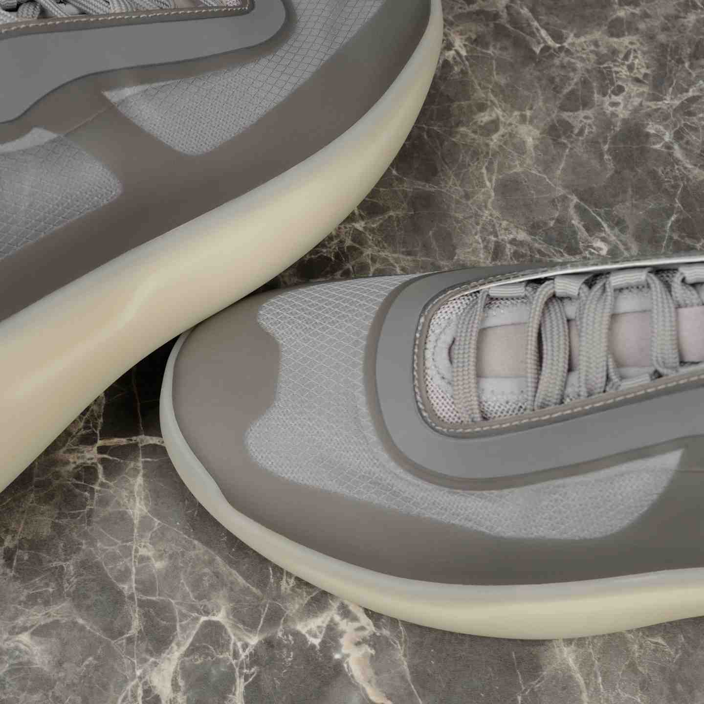 Prada America's Cup Re-Nylon And Bike Fabric Sneakers - FashionPlug