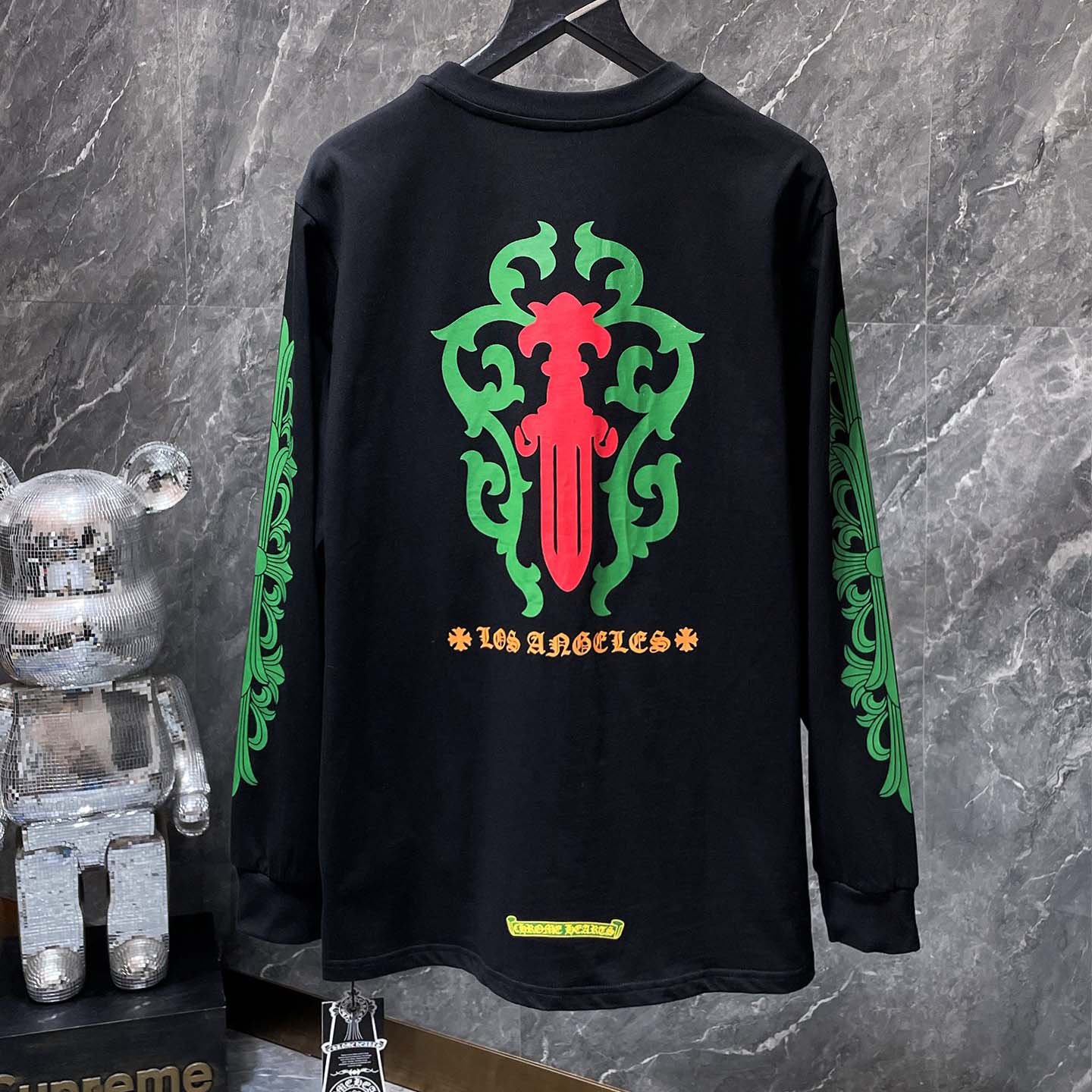 Chrome Hearts Long-sleeved Tee - FashionPlug