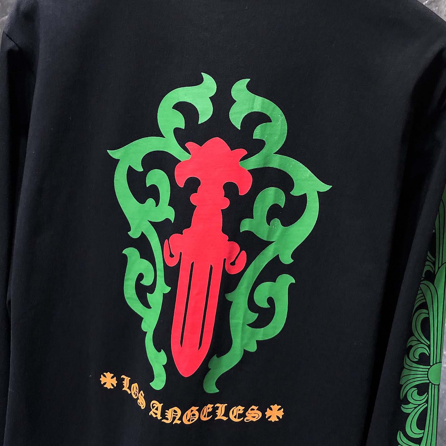 Chrome Hearts Long-sleeved Tee - FashionPlug