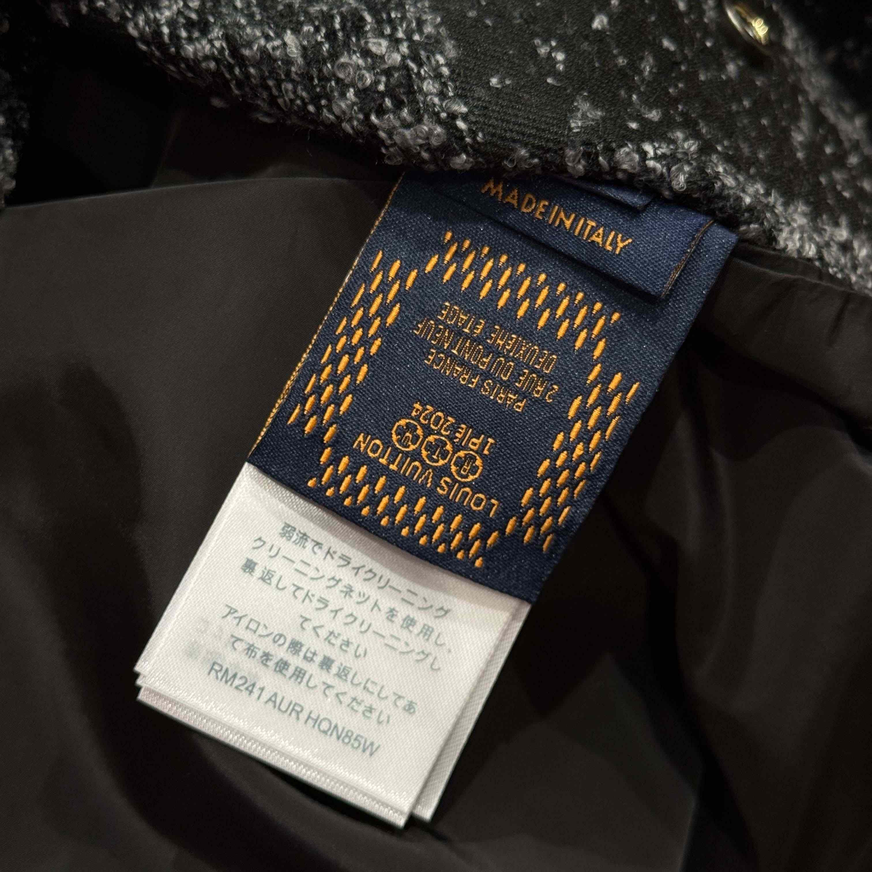 Louis Vuitton Mix Leather Varsity Blouson   1AHBV6 - FashionPlug